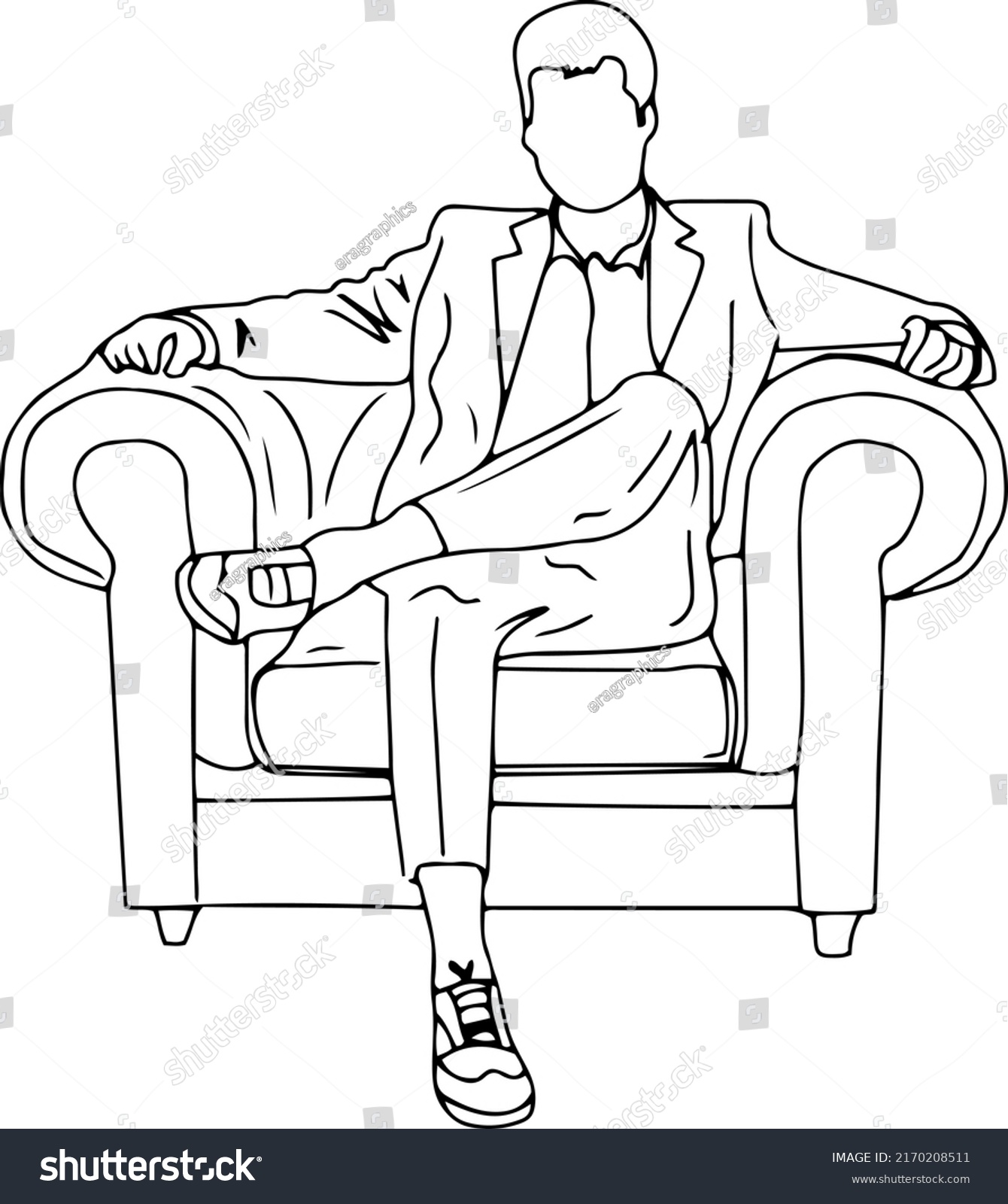 Fashion Man Vector Stylish Man Logo Stock Vector (Royalty Free ...