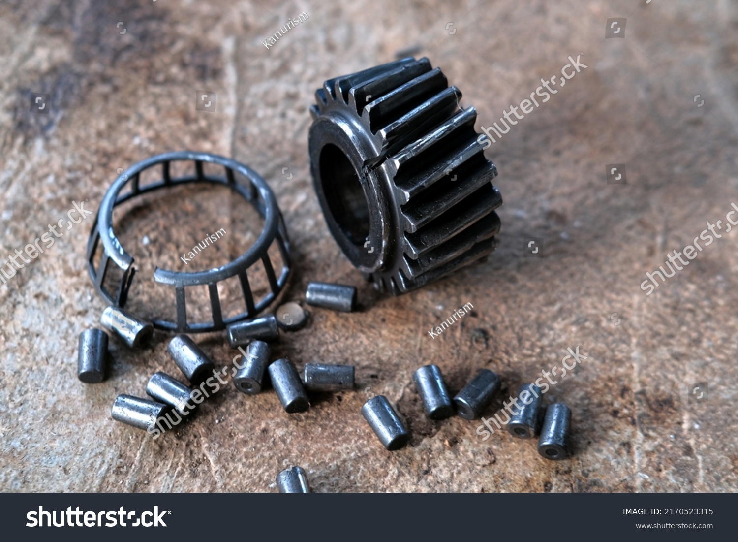 Bearing Gear Damaged Stock Photo 2170523315 Shutterstock