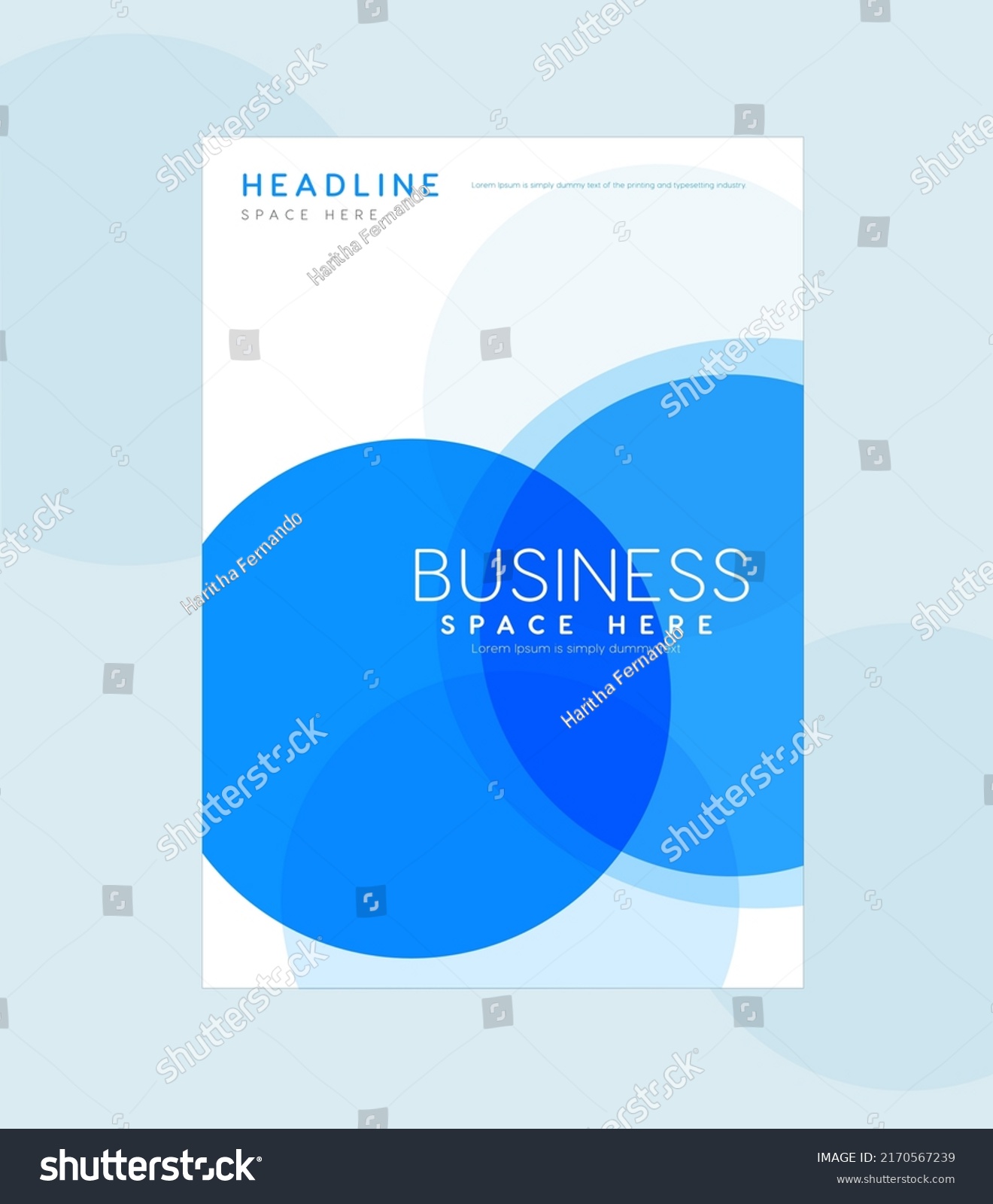 Book Cover Page Design Template Vector Stock Vector (royalty Free 