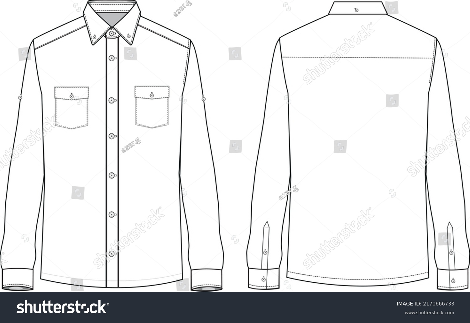 Fashion Design Illustration Technique Drawing Stock Vector (Royalty ...