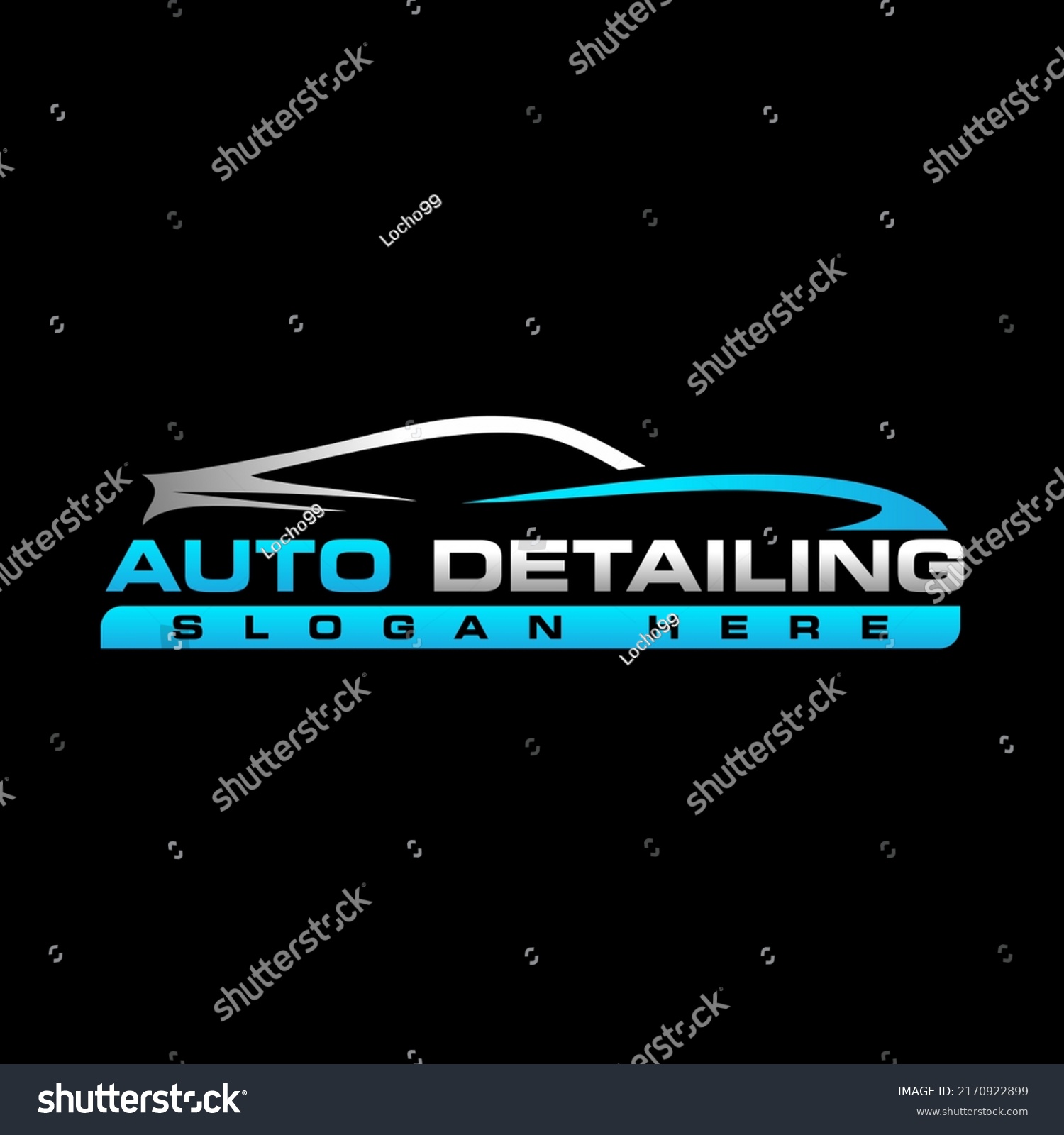 Illustration Silhouette Vector Graphic Auto Detailing Stock Vector ...