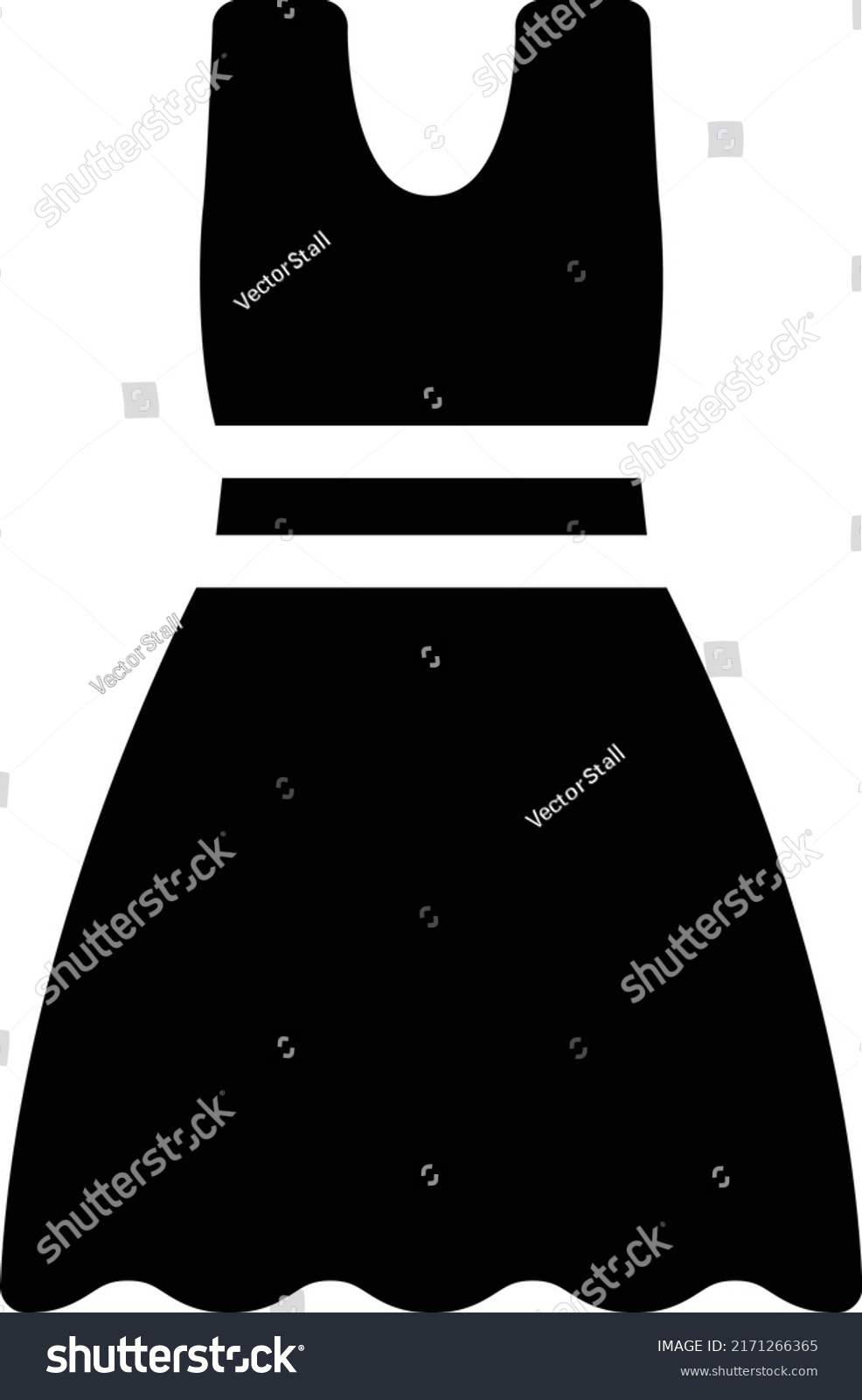 Dress Vector Illustration On Transparent Backgroundpremium Stock Vector Royalty Free