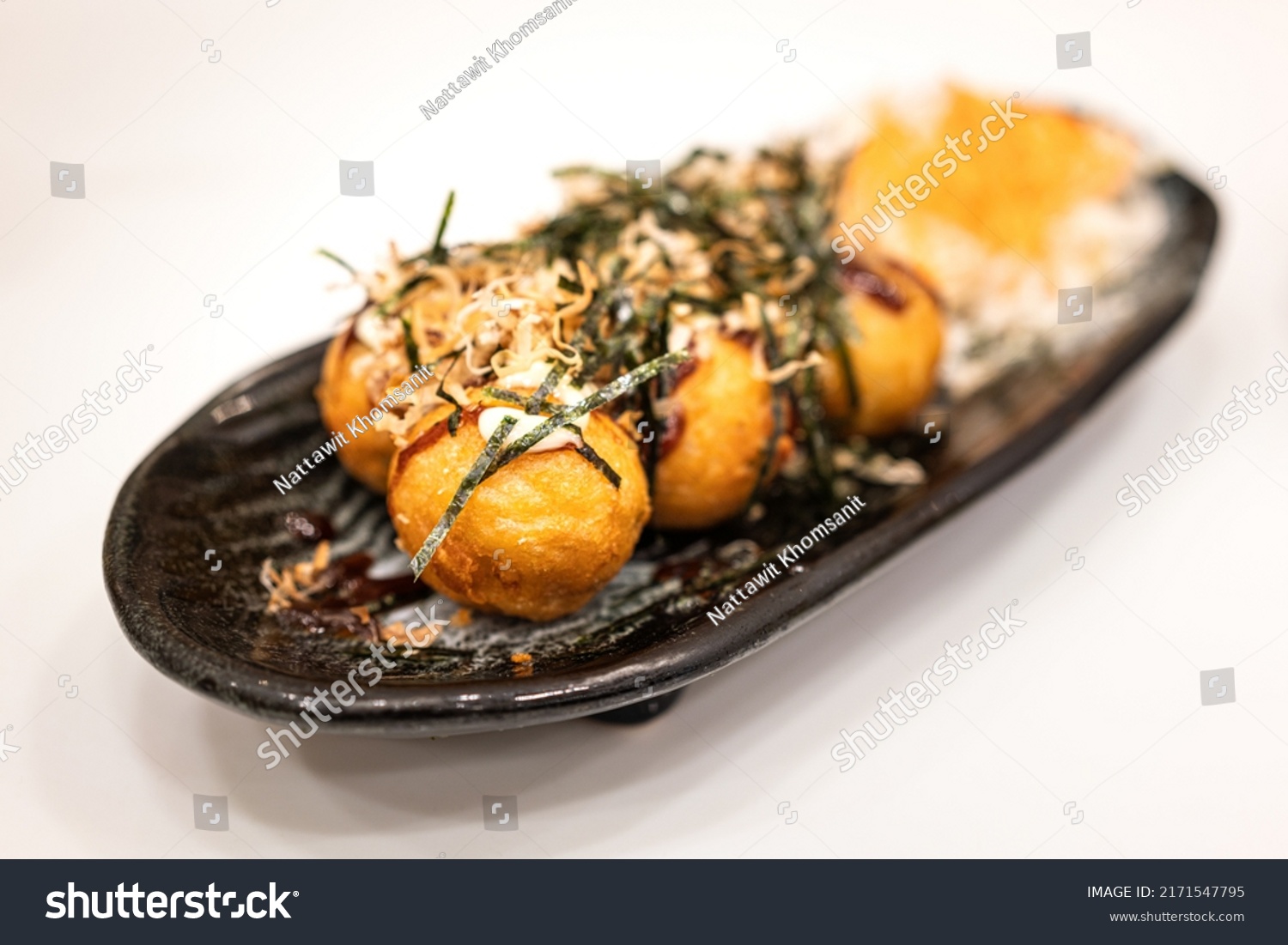 Takoyaki Deep Fried Squid Ball Most Stock Photo 2171547795 | Shutterstock