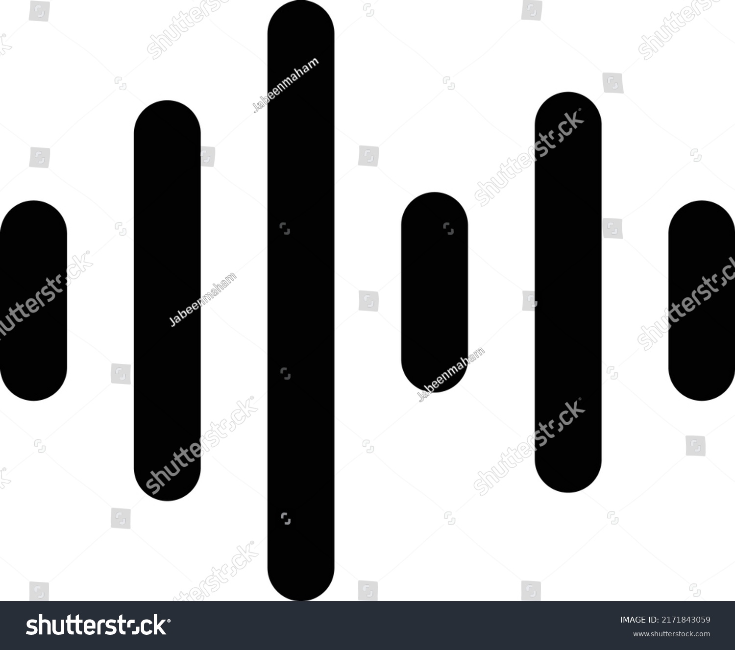 Sound Icon Ui App Design Stock Vector (Royalty Free) 2171843059 ...