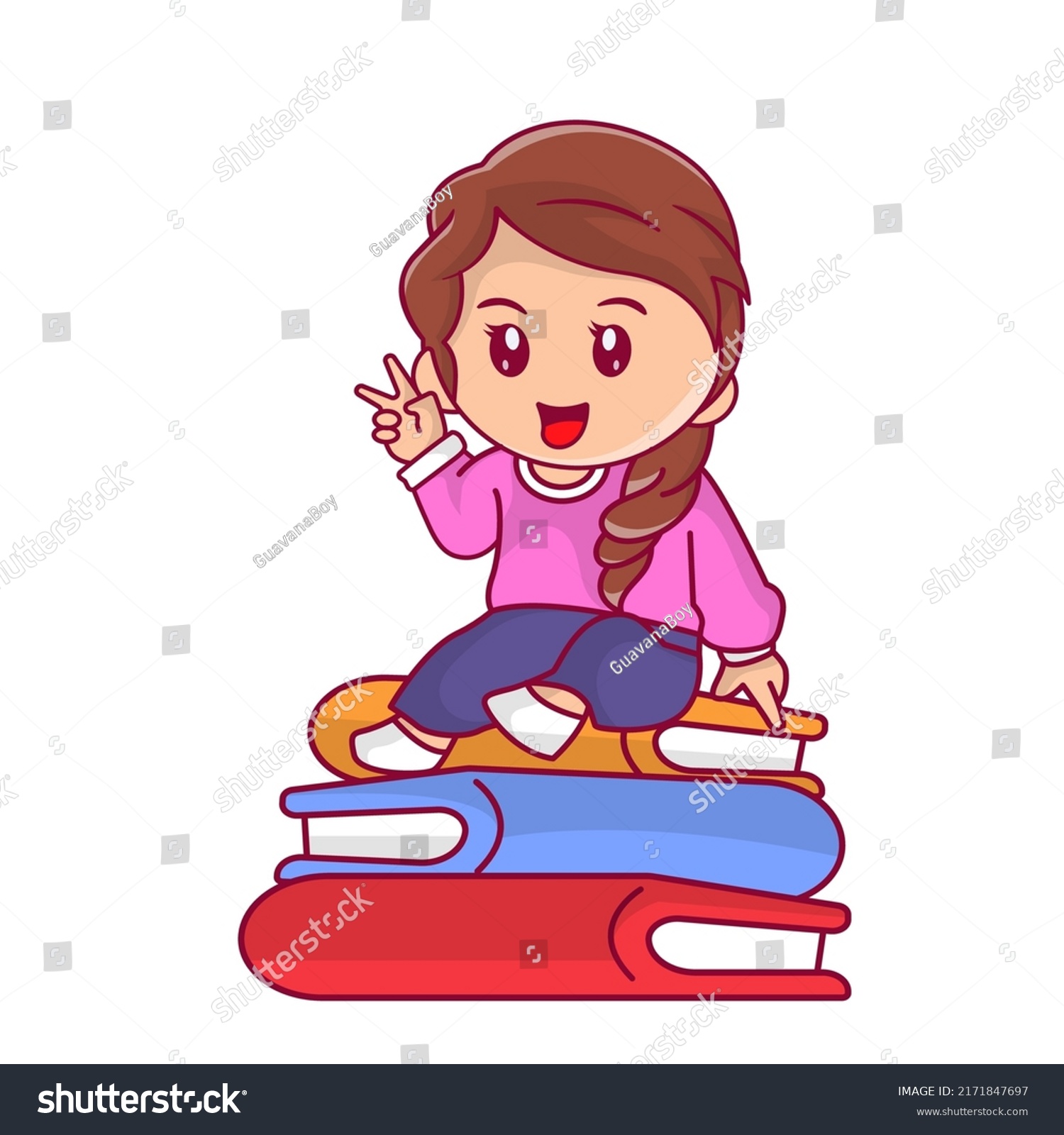 cute-kid-back-school-clipart-stock-vector-royalty-free-2171847697