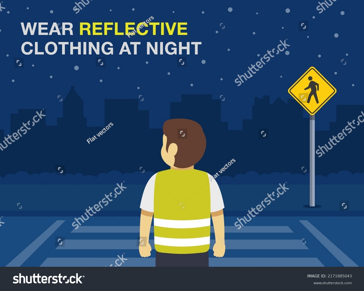 pedestrian-road-safety-rules-tips-good-stock-vector-royalty-free