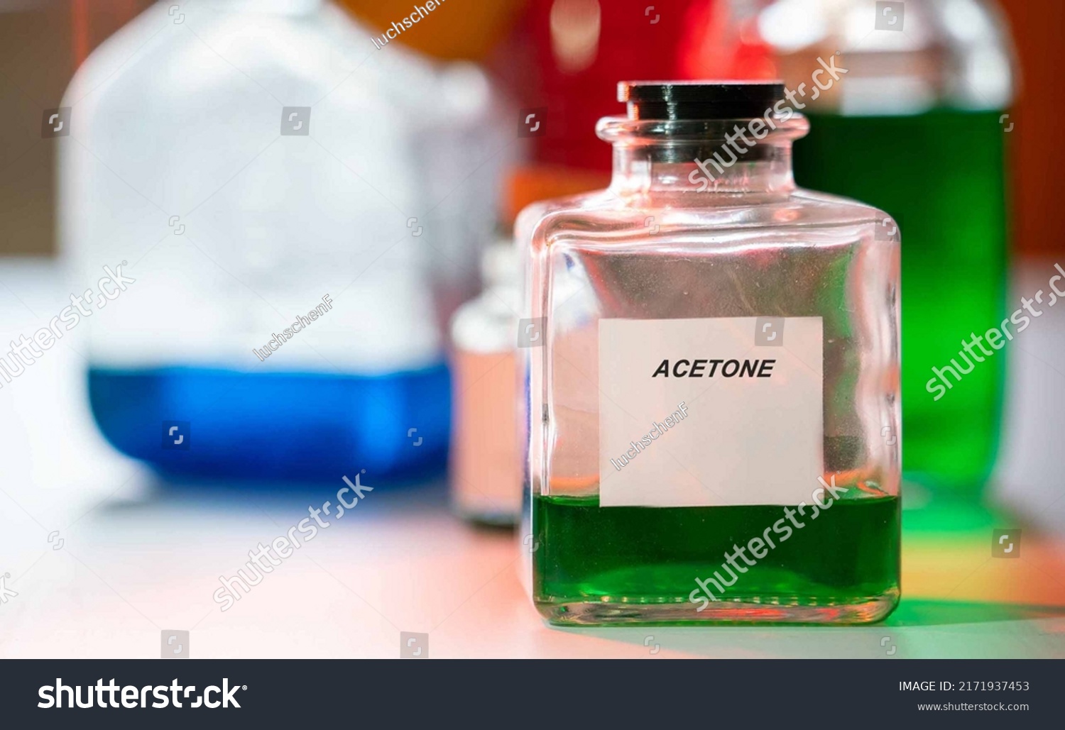 Acetone Acetone Hazardous Chemical Laboratory Packaging Stock Photo   Stock Photo Acetone Acetone Hazardous Chemical In Laboratory Packaging 2171937453 