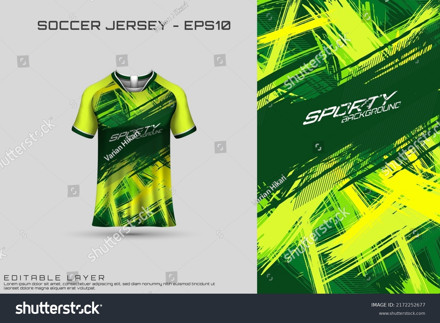 Sports Jersey Tshirt Template Sports Jersey Stock Vector (Royalty Free