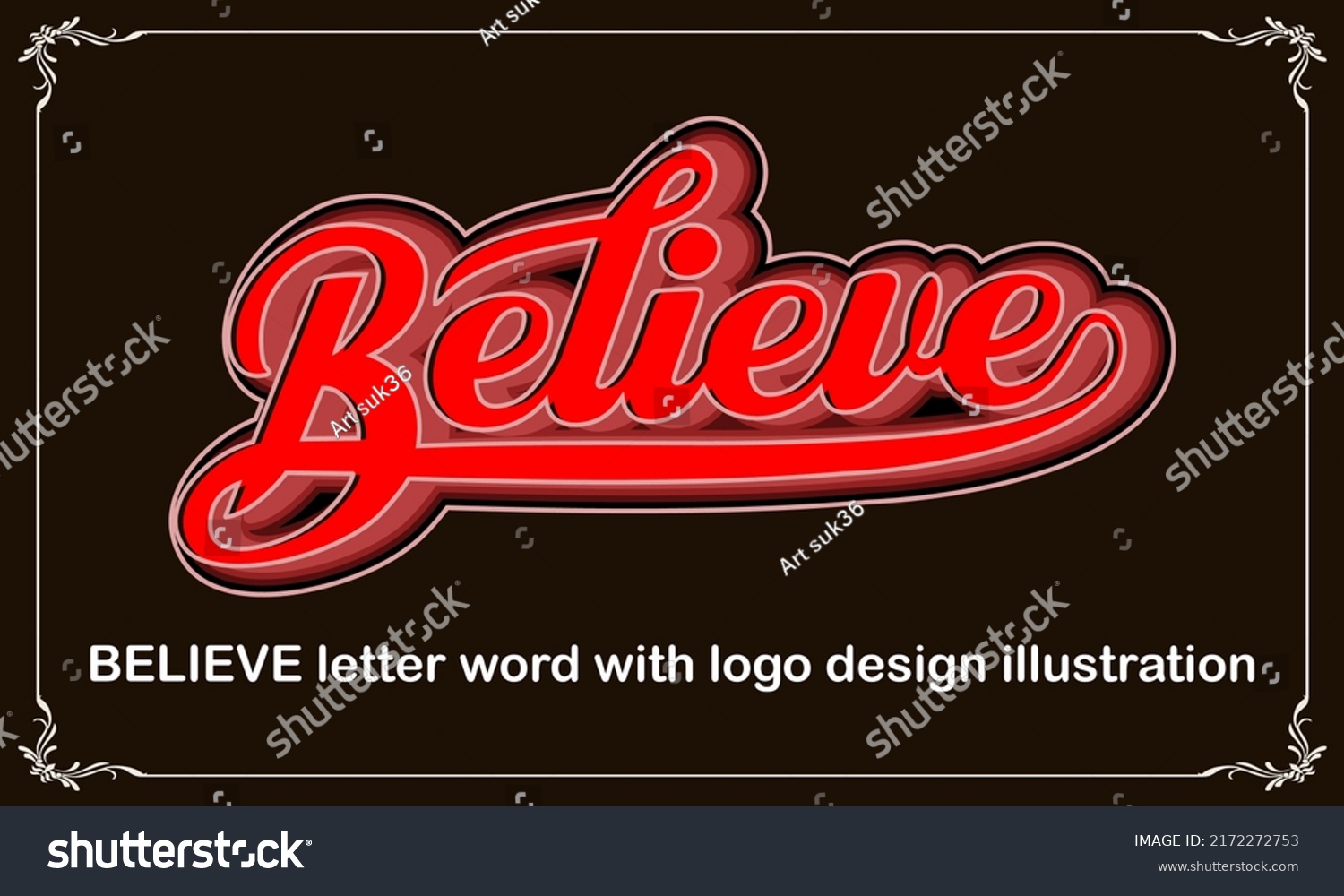 believe-letter-word-logo-design-illustrationfor-stock-vector-royalty