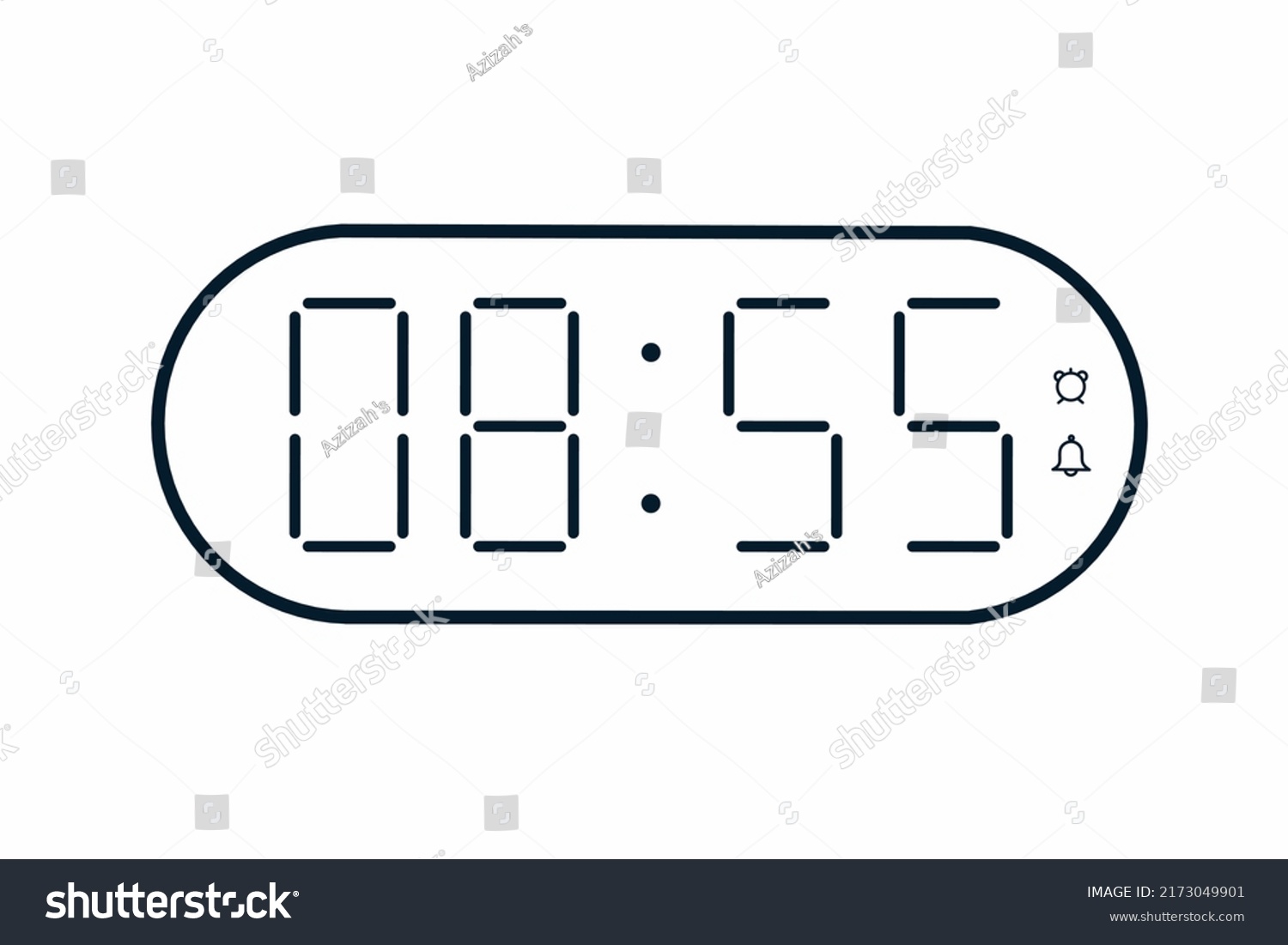 129,212 Digital Clock Vector Images, Stock Photos & Vectors | Shutterstock