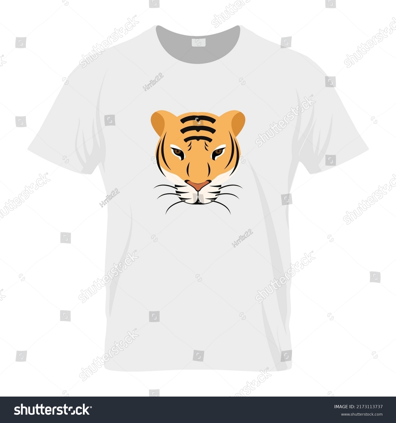 T Shirt Logo Tiger Design Which Stock Vector (Royalty Free) 2173113737 Shutterstock