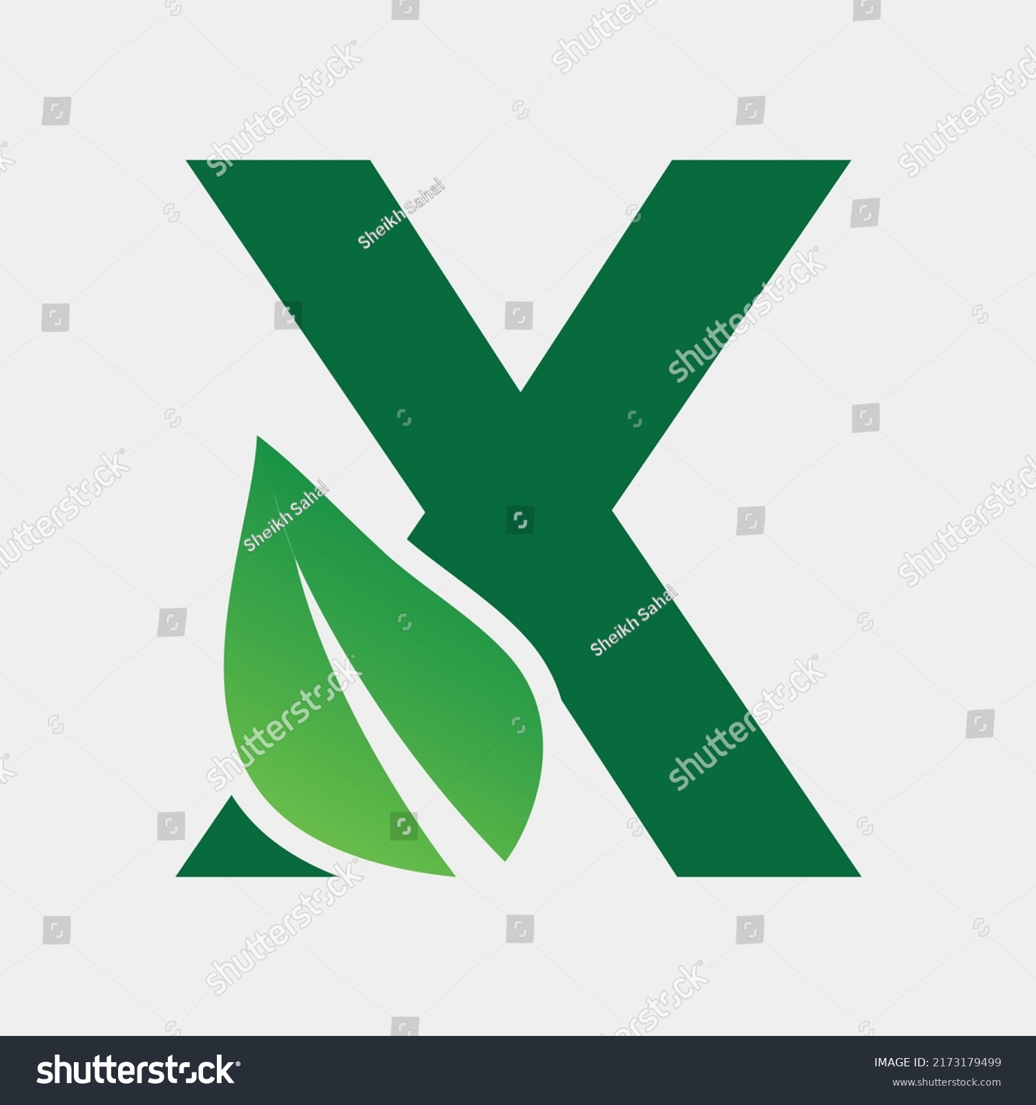 Free X Letter Nature App Icon Stock Vector (Royalty Free) 2173179499 ...