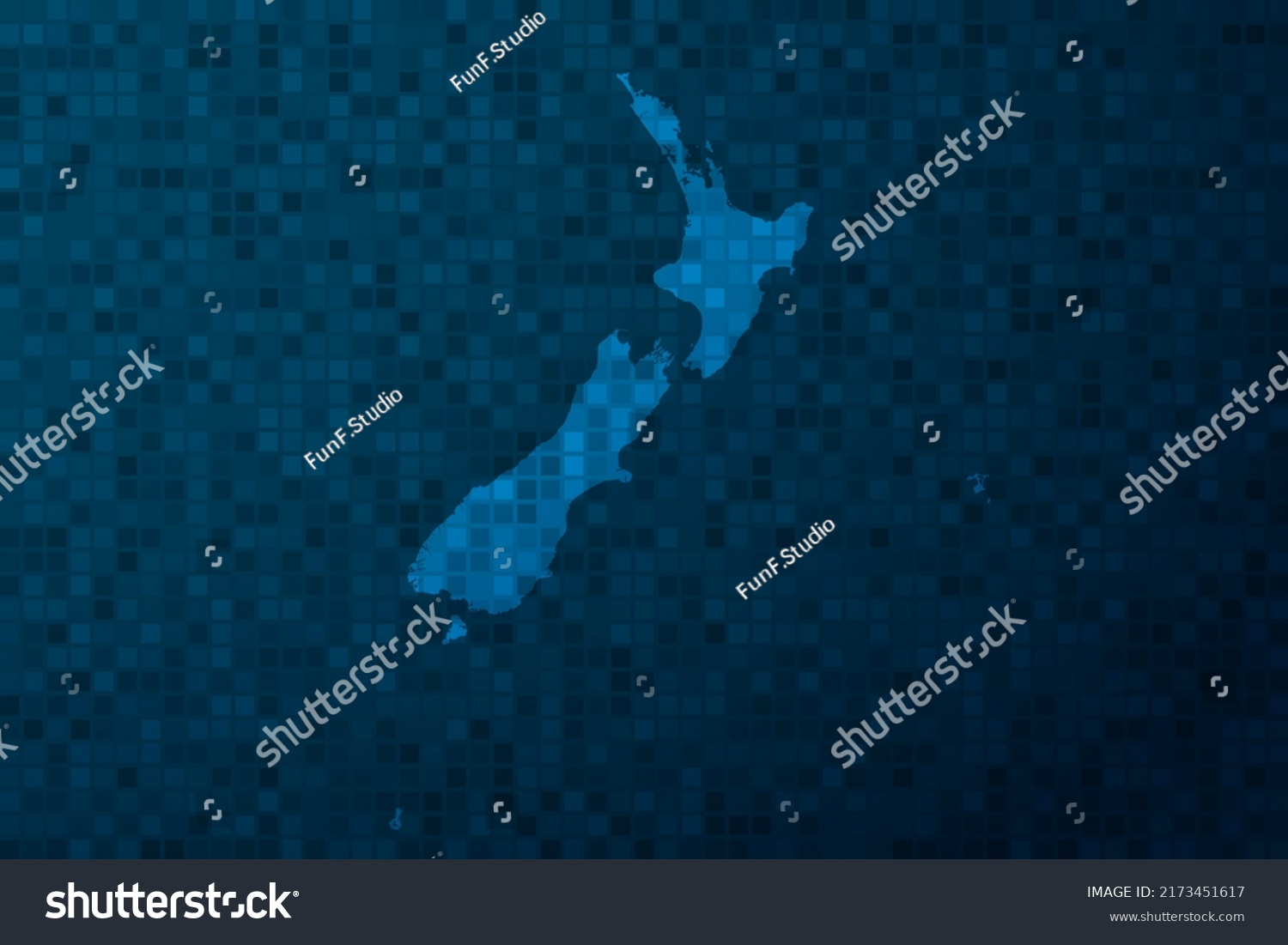 New Zealand Map World Map International Stock Vector Royalty Free Stock Vector New Zealand Map World Map International Vector Template With Technology Style Isolated On Blue 2173451617