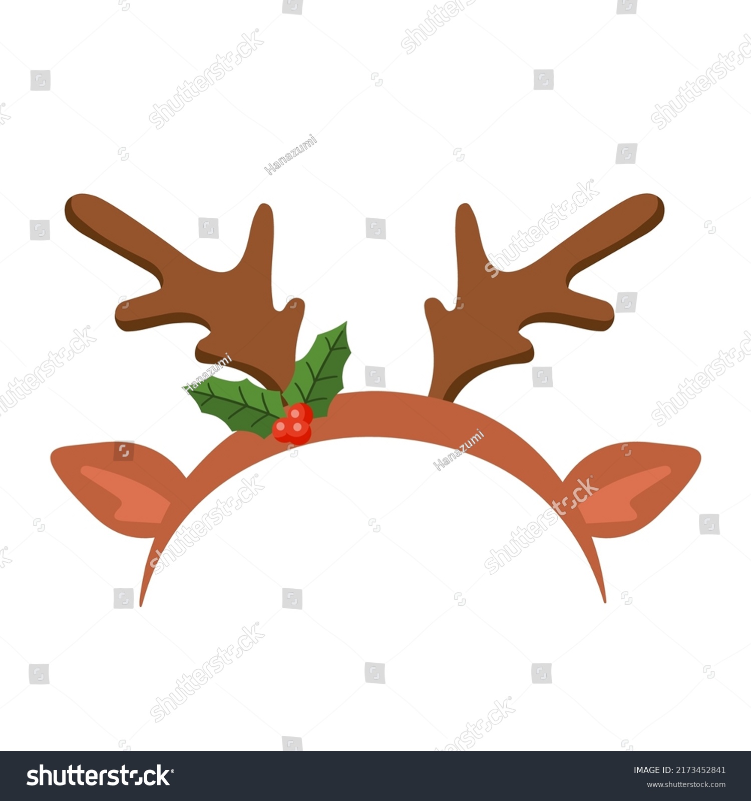 Christmas Booth Props Cartoons Booth Props Stock Vector (Royalty Free ...