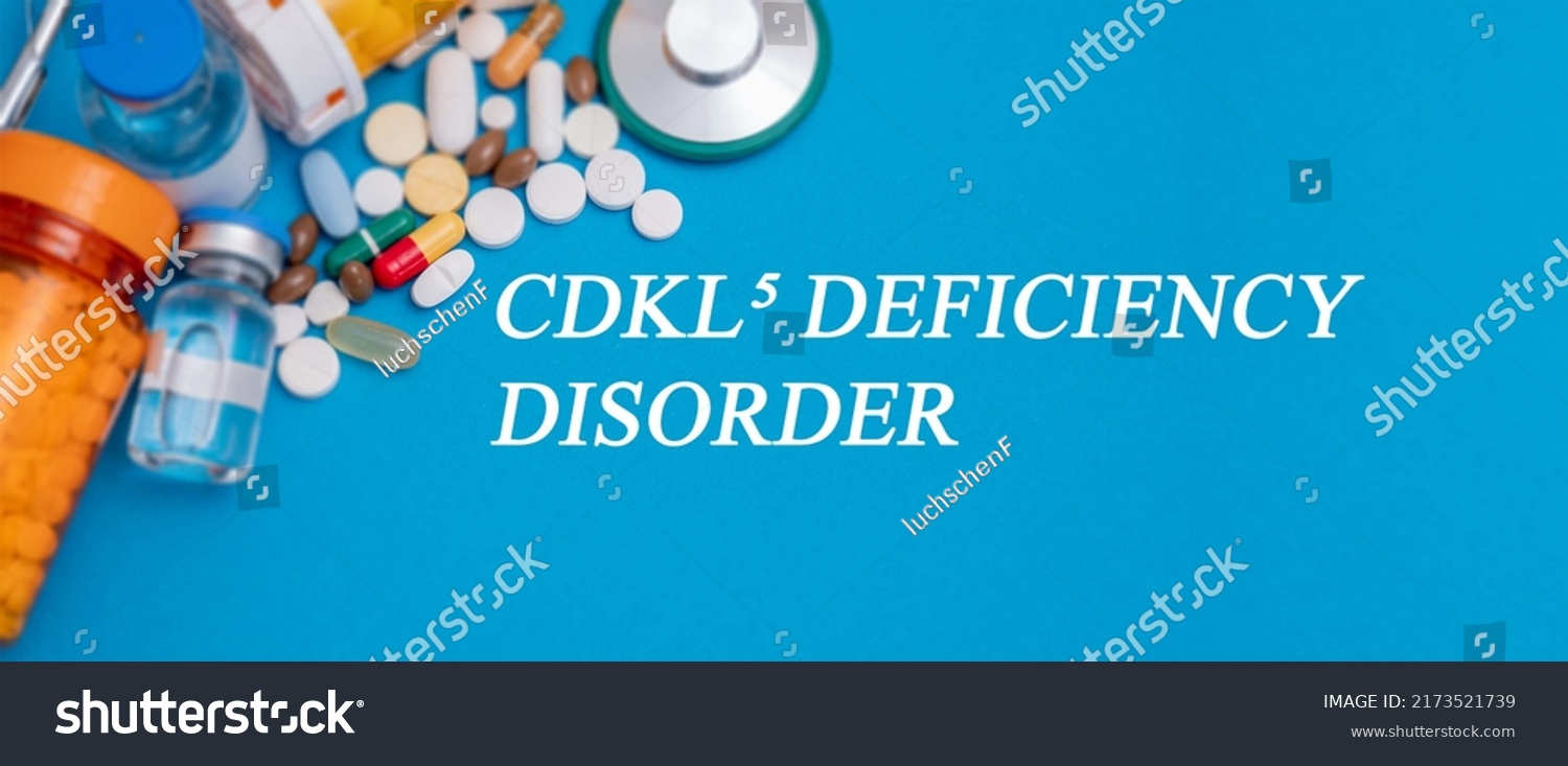 Cdkl5 Deficiency Disordertext Disease On Medical Stock Photo 2173521739 ...