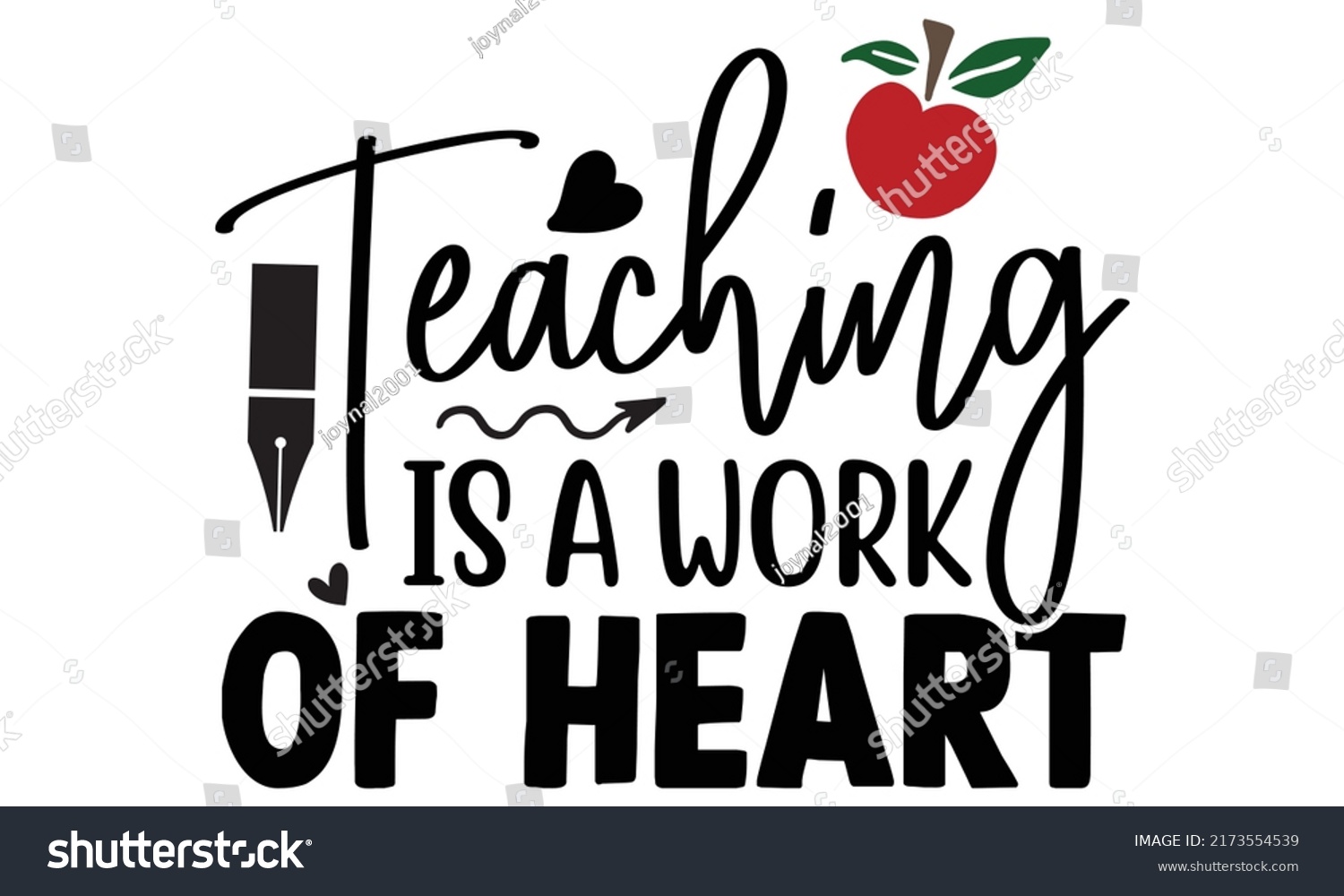 Teacher Quotes Svg Cut Files Designs Stock Vector (royalty Free 