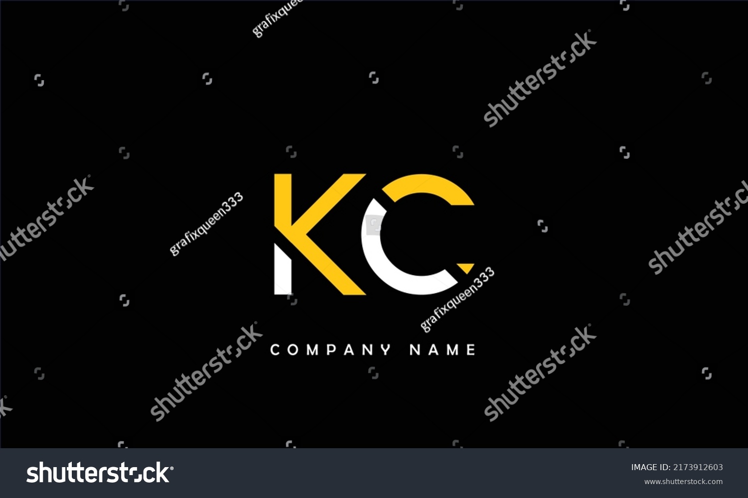 Kc Ck Alphabets Letters Logo Monogram Stock Vector (Royalty Free ...
