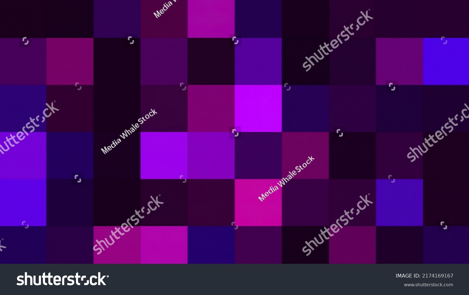 Flickering Squares Background Seamless Loop Animation Stock ...