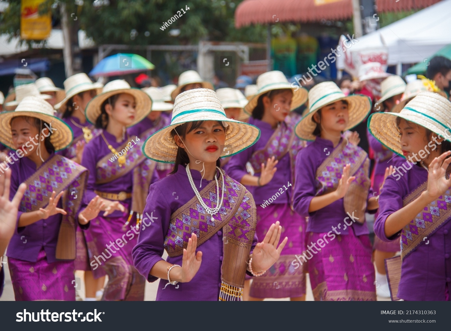 Thailand July 2 Phitakhon Festival Phitakhon Stock Photo 2174310363 ...