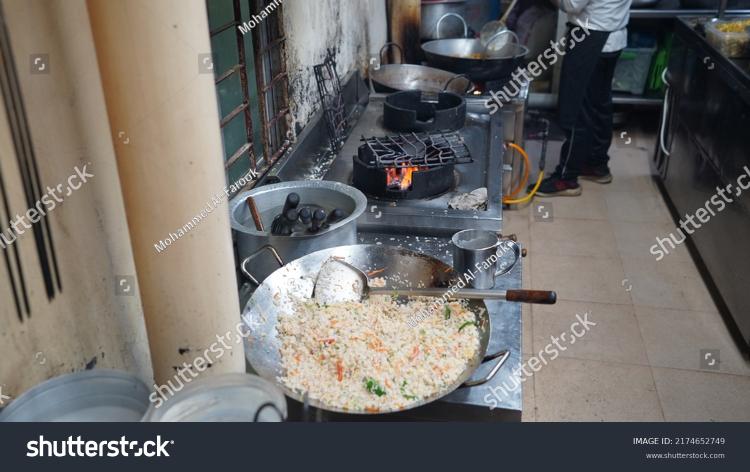 Stock Photo A Restaurant Kitchen In Dhaka Bangladesh 2174652749 