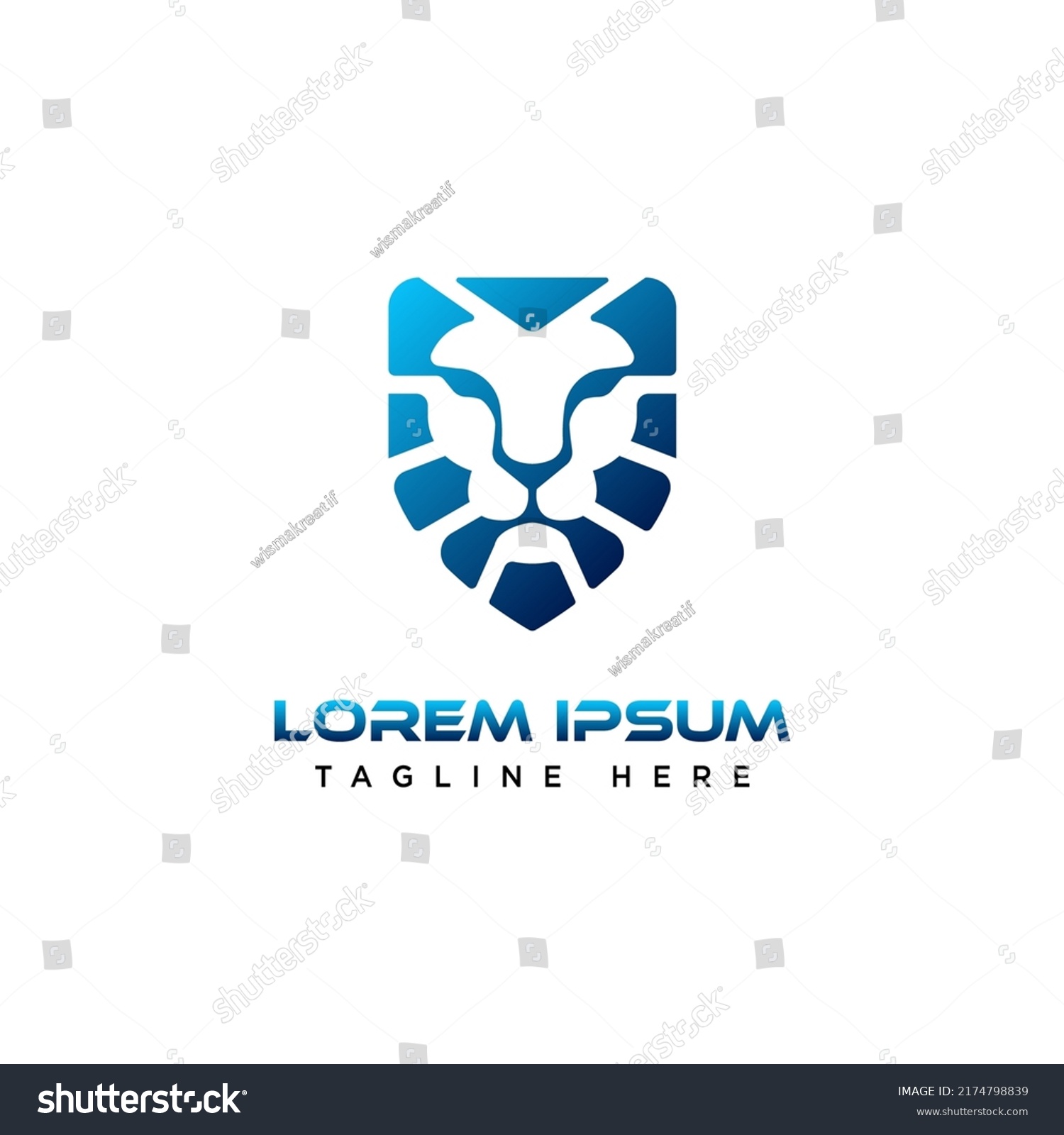 Logo King Security Stock Vector (Royalty Free) 2174798839 | Shutterstock