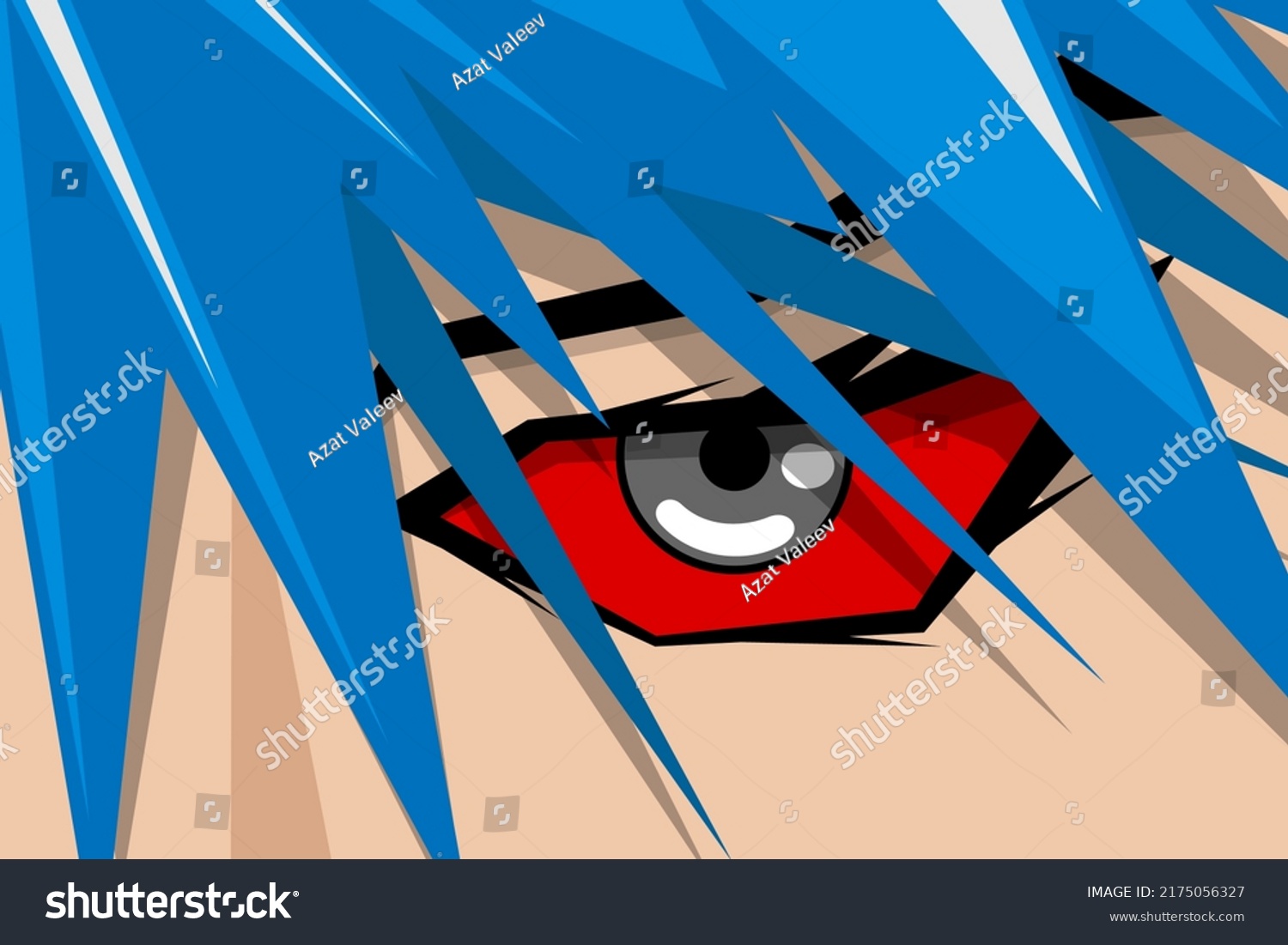 Anime Comic Strip Pretty Boy Girl Stock Vector (Royalty Free ...