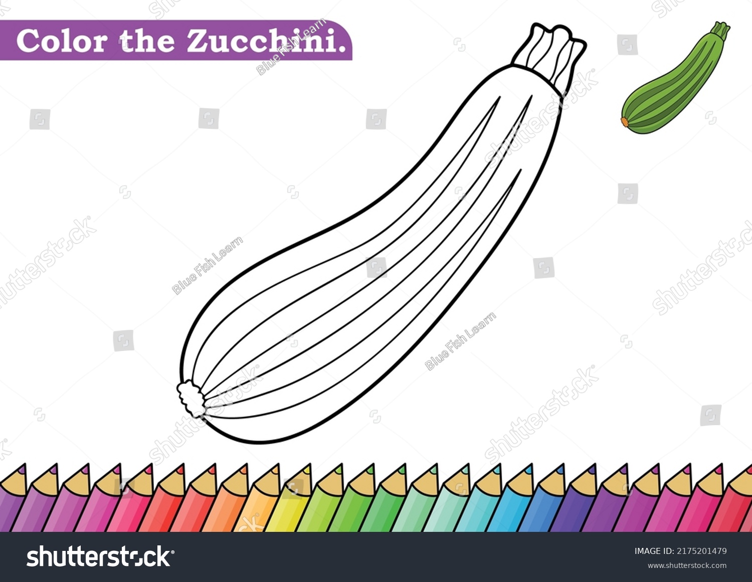 my life as a zucchini coloring page printable