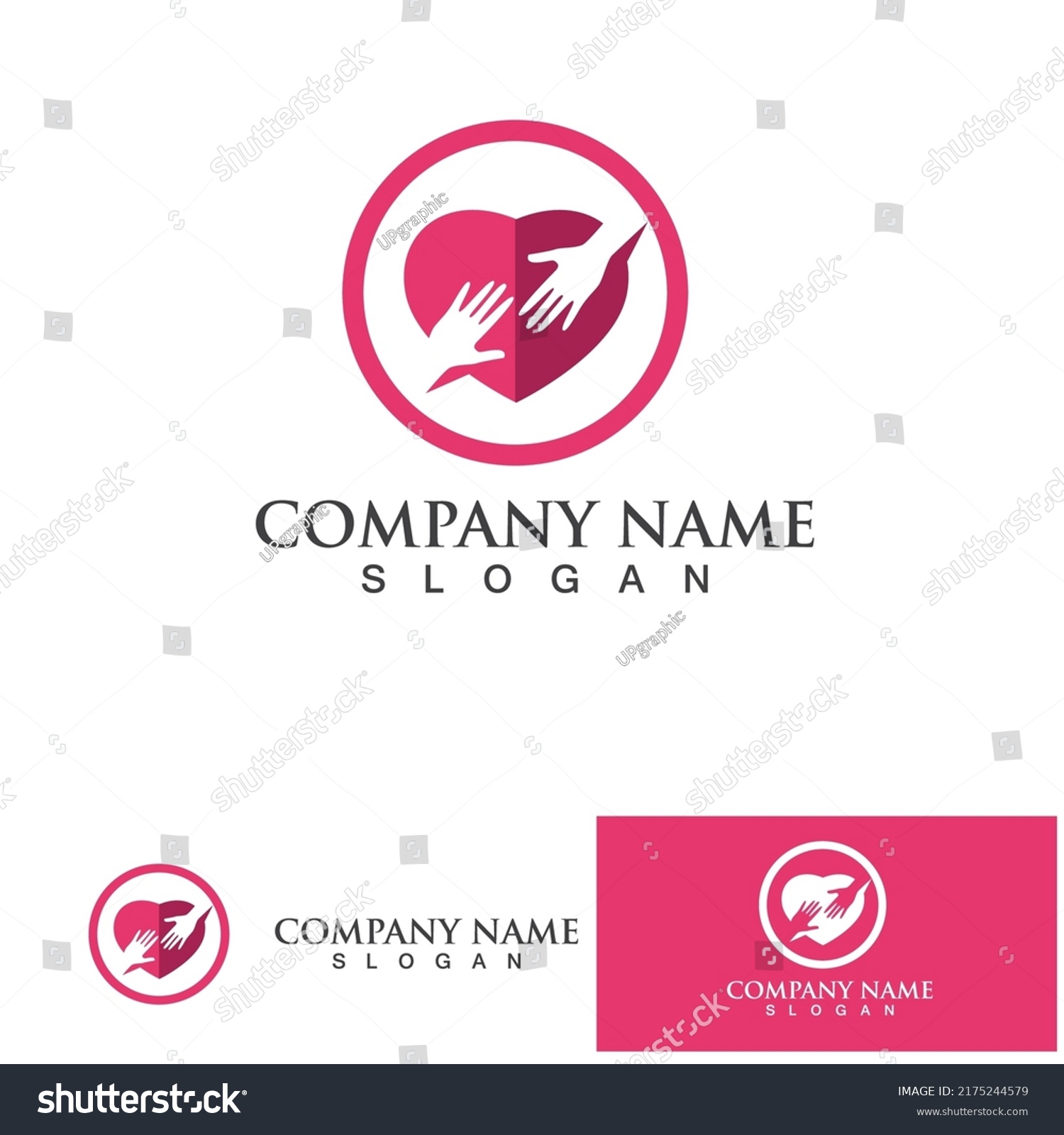 Hand Help Logo Symbols Template Icons Stock Vector Royalty Free 2175244579 Shutterstock 1668