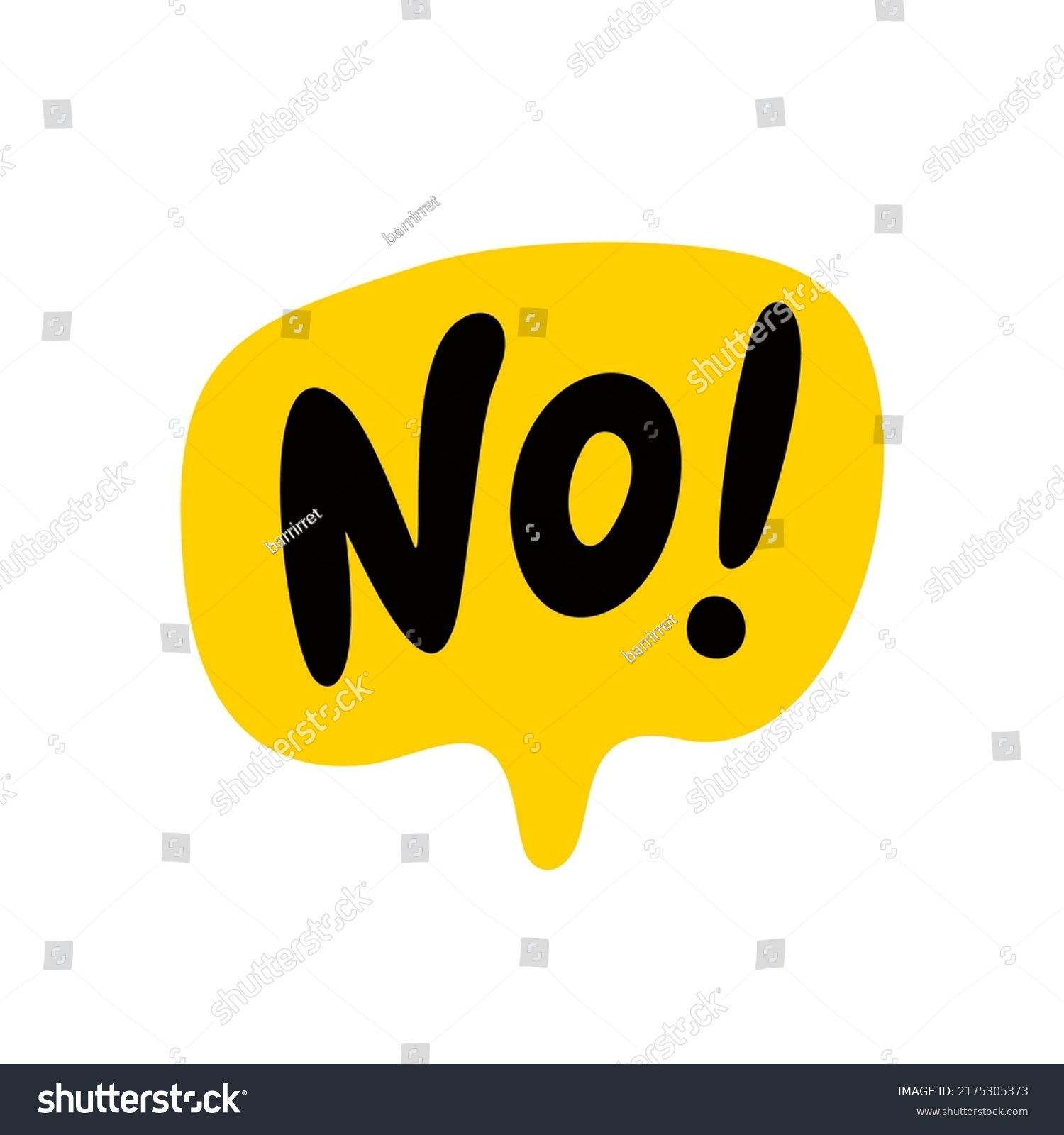 No Speech Bubble No Text On Stock Vector (Royalty Free) 2175305373 ...