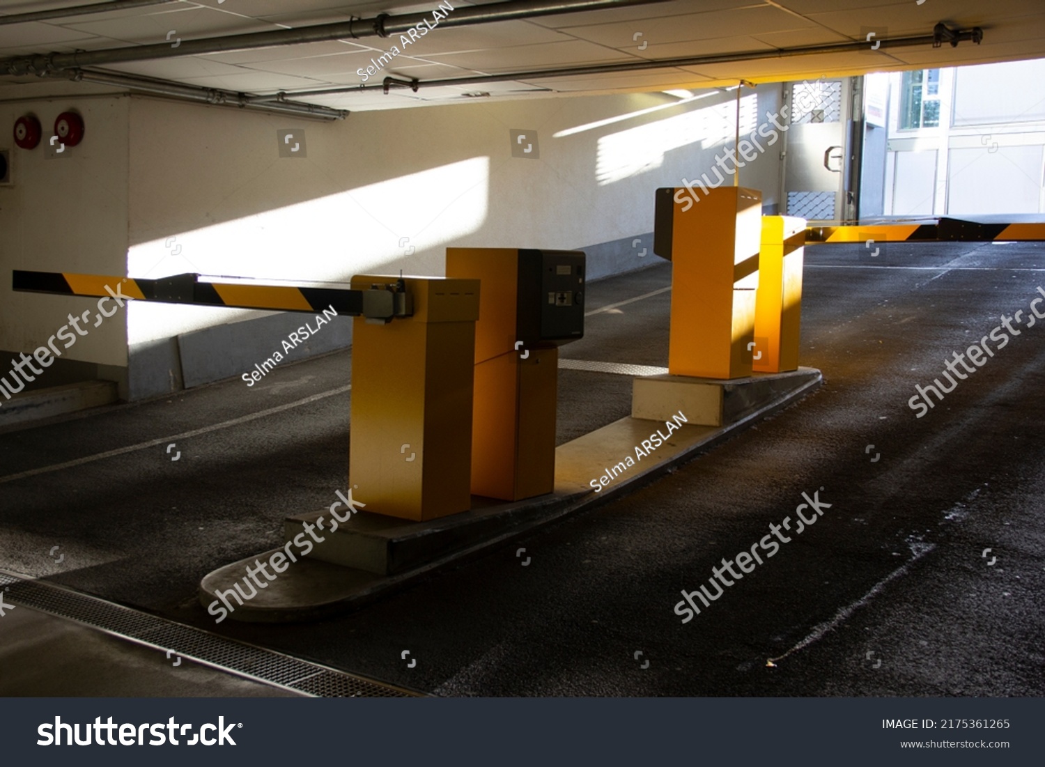 Modern Parking Entrance Stock Photo 2175361265 | Shutterstock