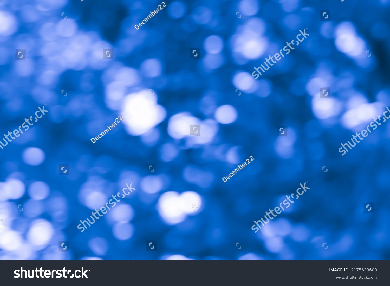 Light Blue Bokeh Nature Texture Background Stock Photo 2175633609 ...