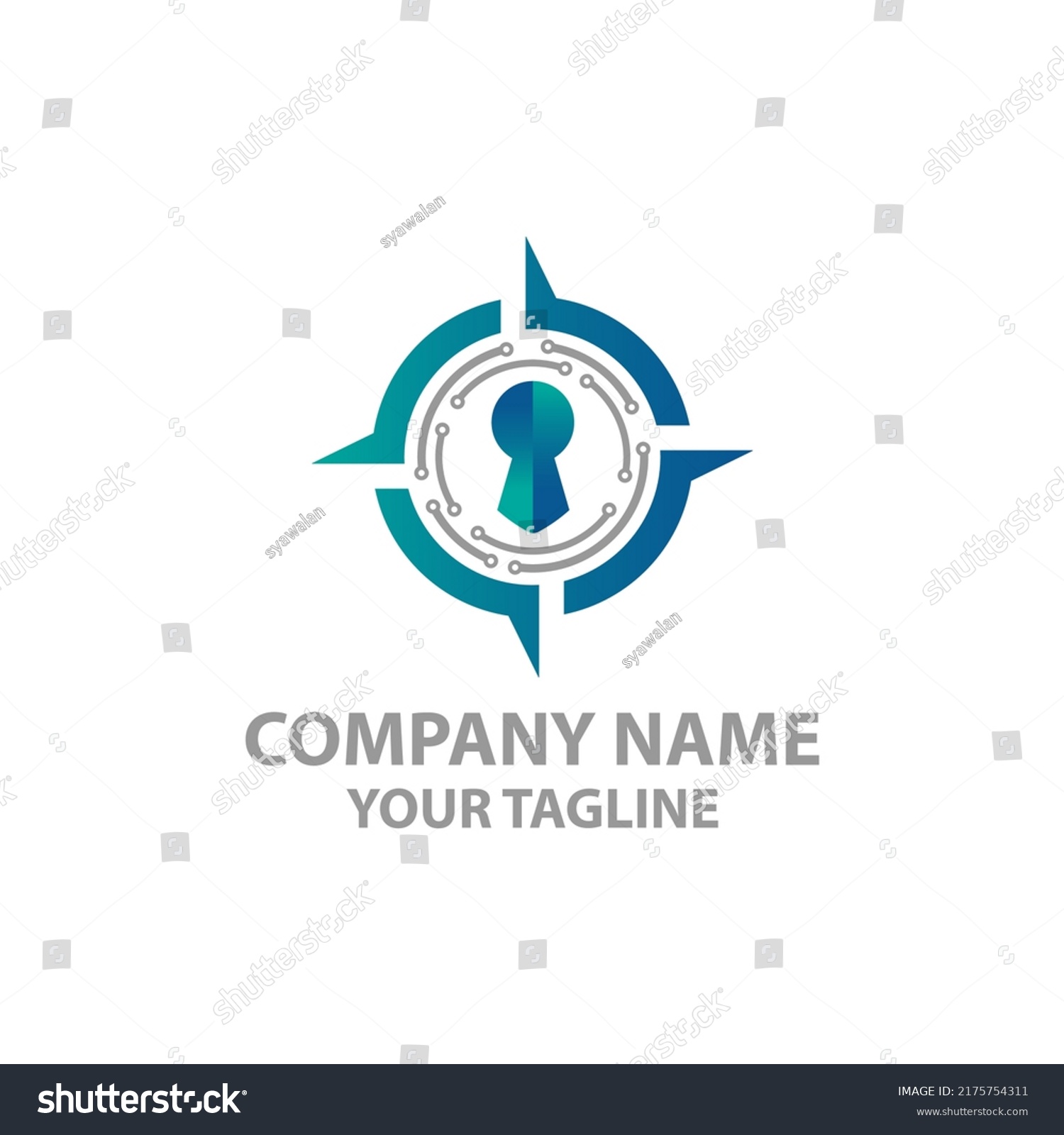 Data Protection Logo Design Vector Logo Stock Vector (royalty Free 