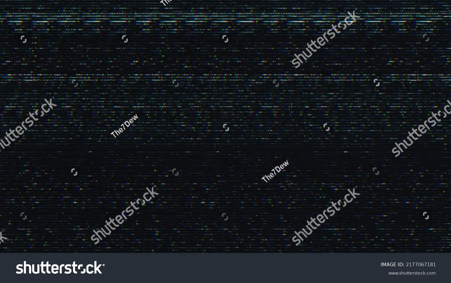 Glitch Noise Static Television Vfx Pack Stock Illustration 2177067181 ...