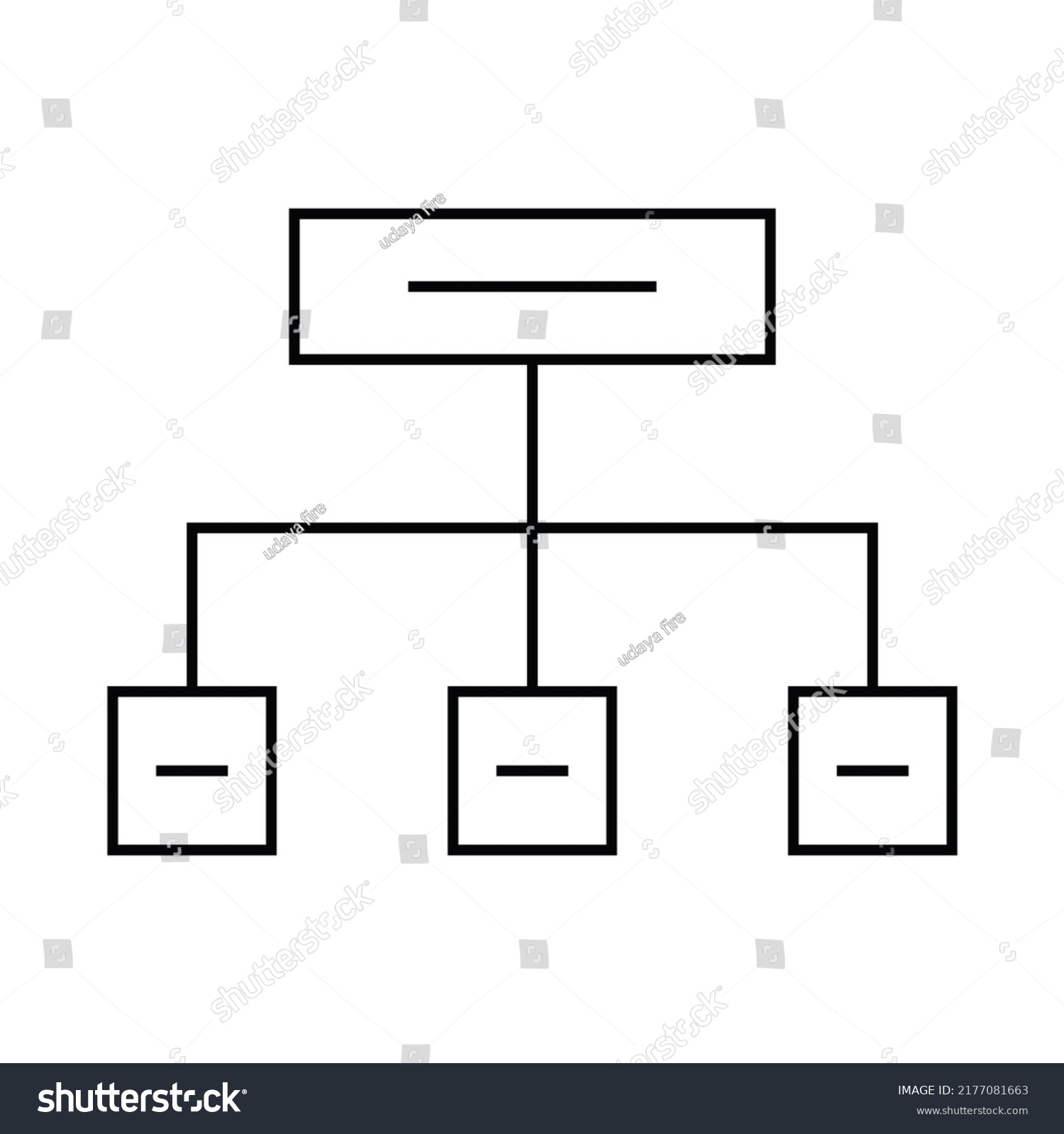 Flow Chart Simple Illustration Startup Collection Stock Vector (Royalty ...