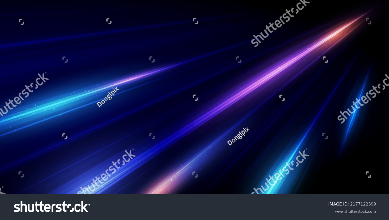 Modern Abstract Highspeed Light Effect Technology Stock Vector (Royalty ...