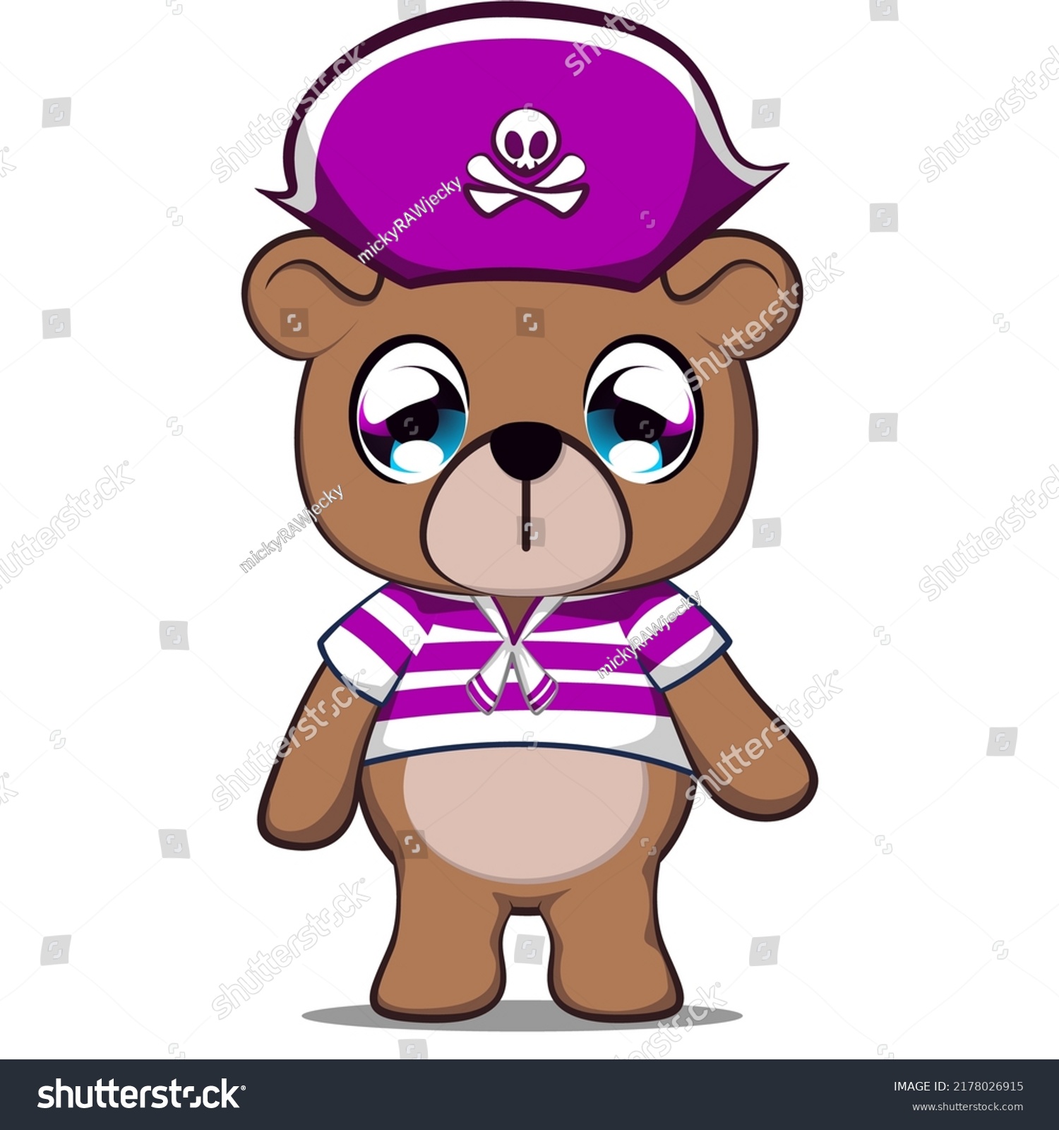 Cute Bear Cartoon Mascot Vector Illustration Stock Vector (Royalty Free ...