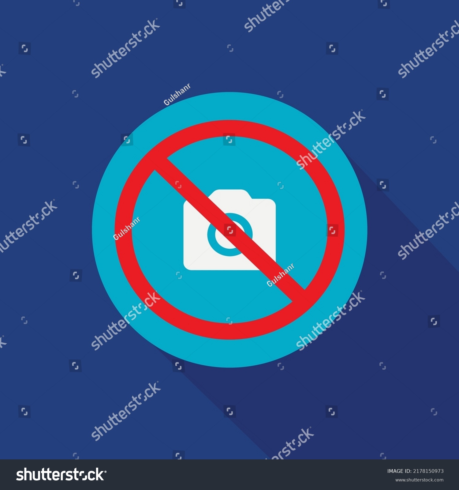 Camera Prohibited Icon Do Not Camera Stock Vector Royalty Free Shutterstock