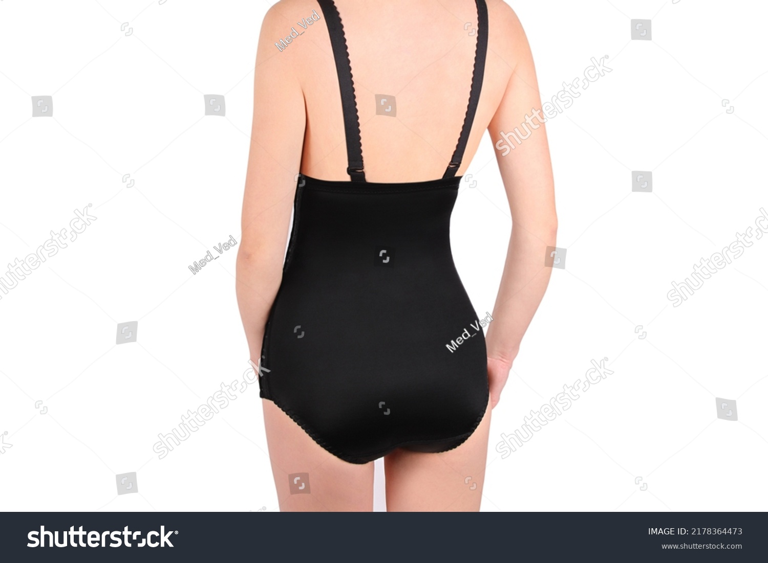 Postnatal Bandage Medical Compression Underwear Orthopedic Stock Photo