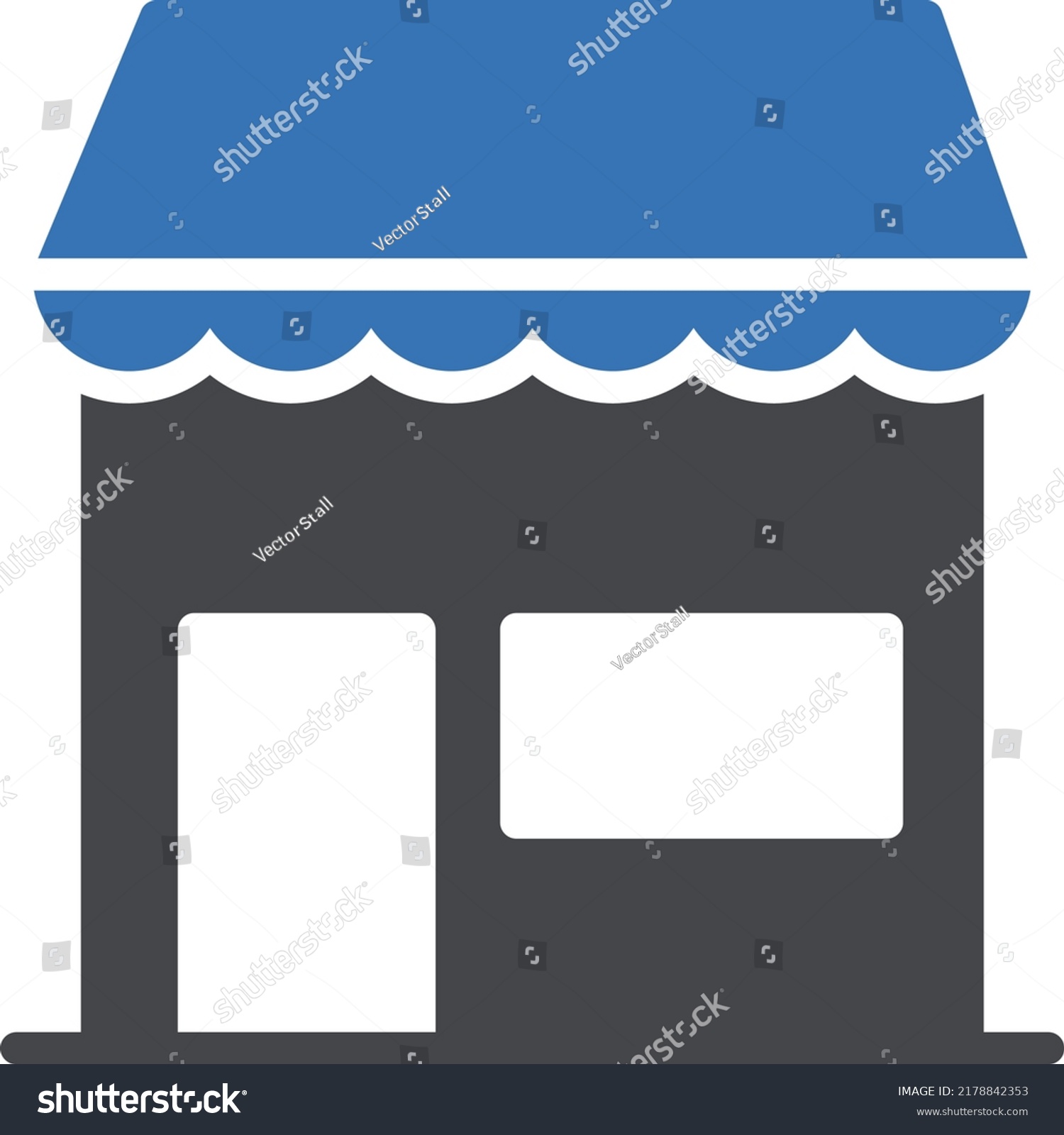 Shop Vector Illustration On Transparent Backgroundpremium Stock Vector ...