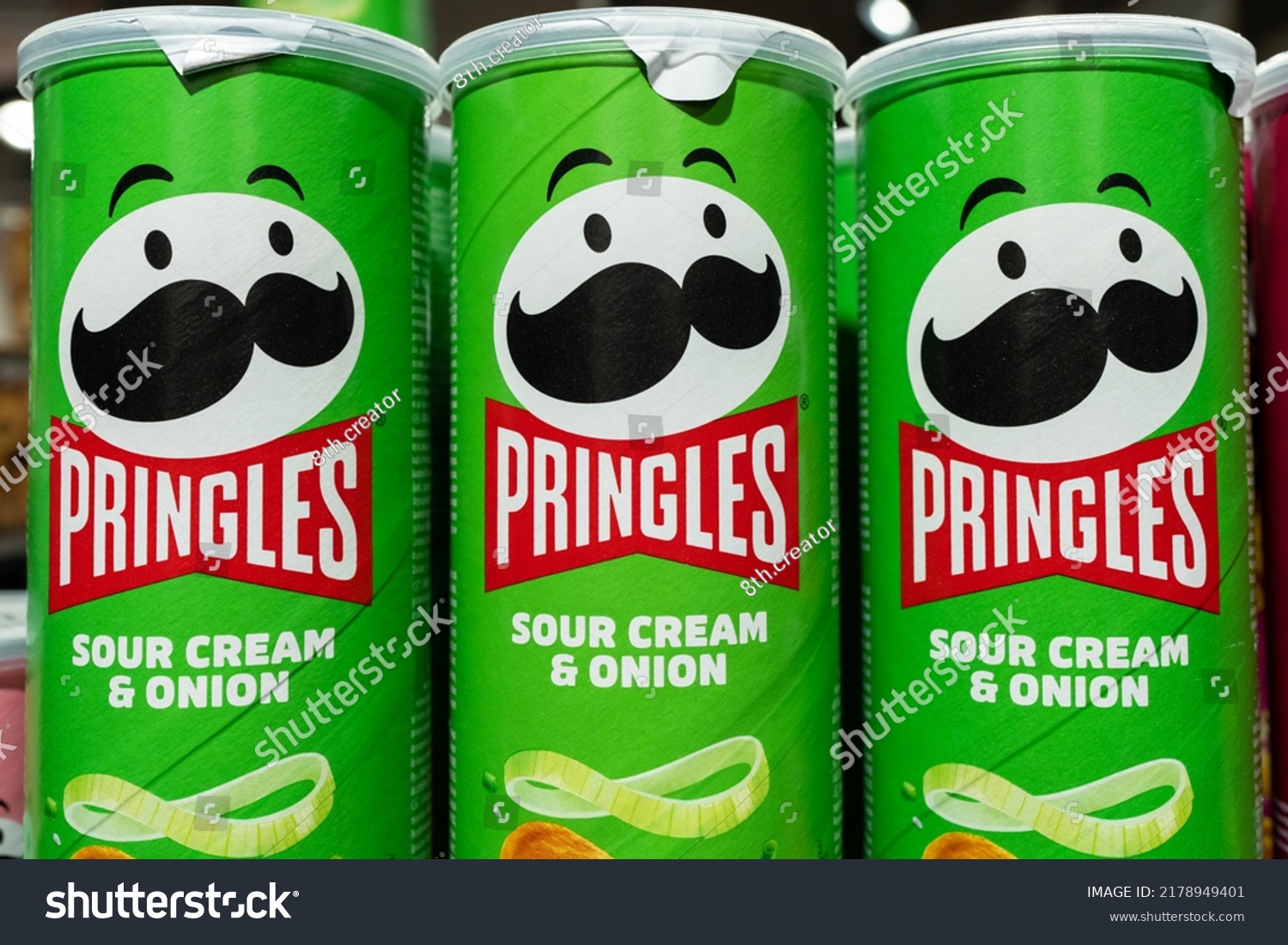 Pringles Chips Pack New Logo Pringles Stock Photo 2178949401 | Shutterstock