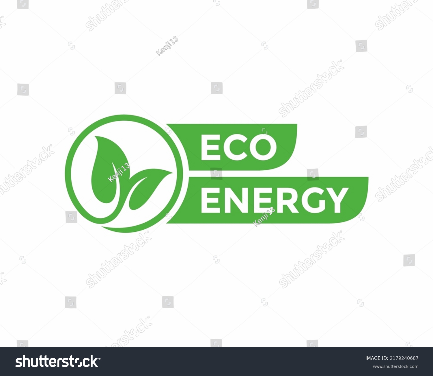 Go Green Ecofriendly Motivation Slogan Creative Stock Vector (Royalty ...