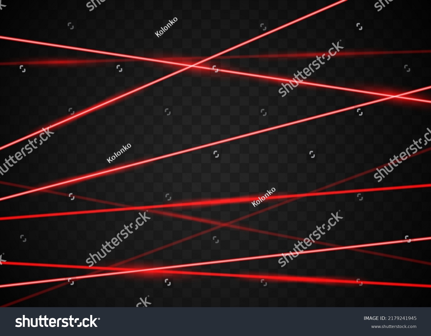 Laser Beam Red Light Vector Laser Stock Vector (Royalty Free ...