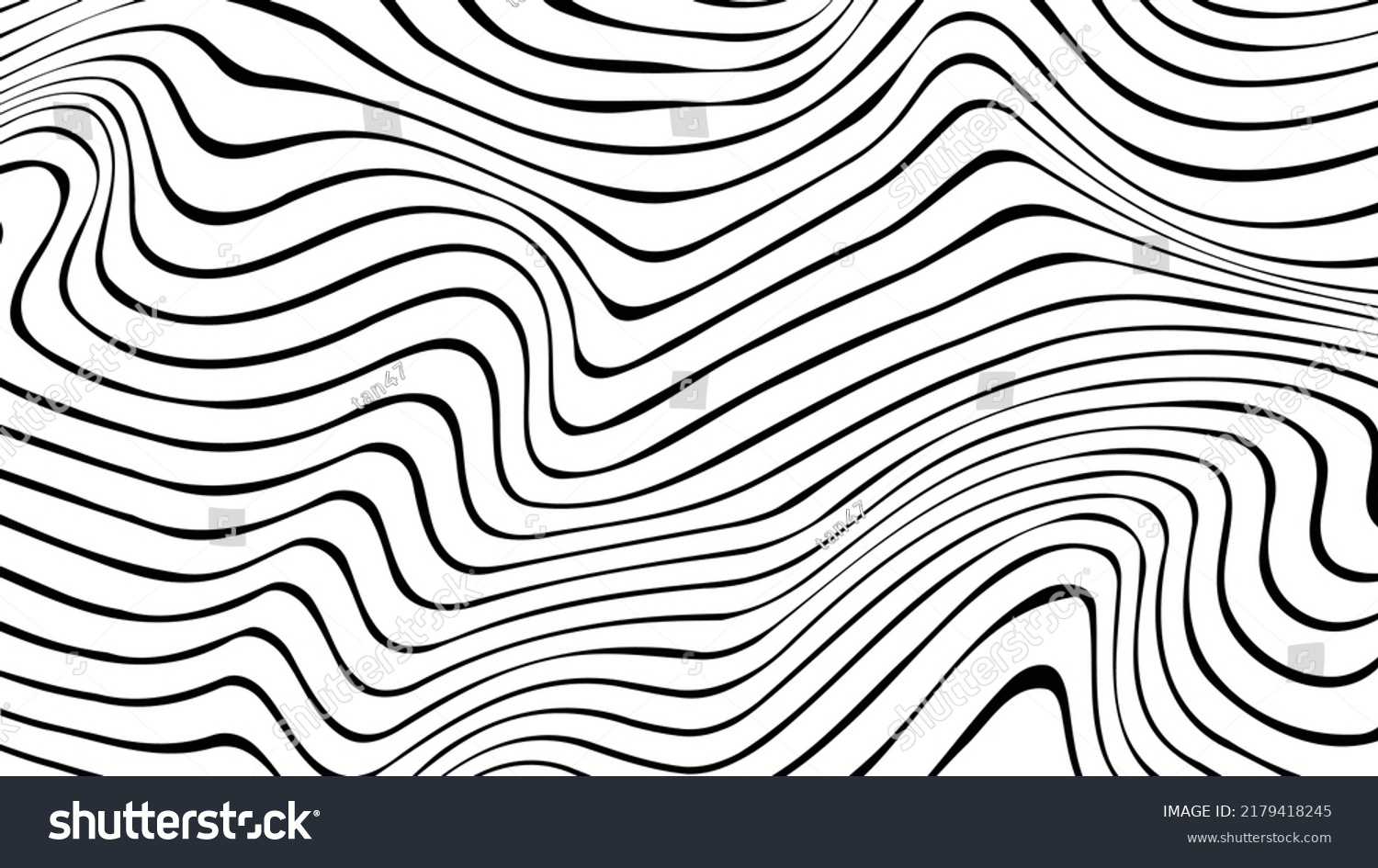 Acid Wave Rainbow Line Backgrounds 1970s Stock Vector (Royalty Free ...