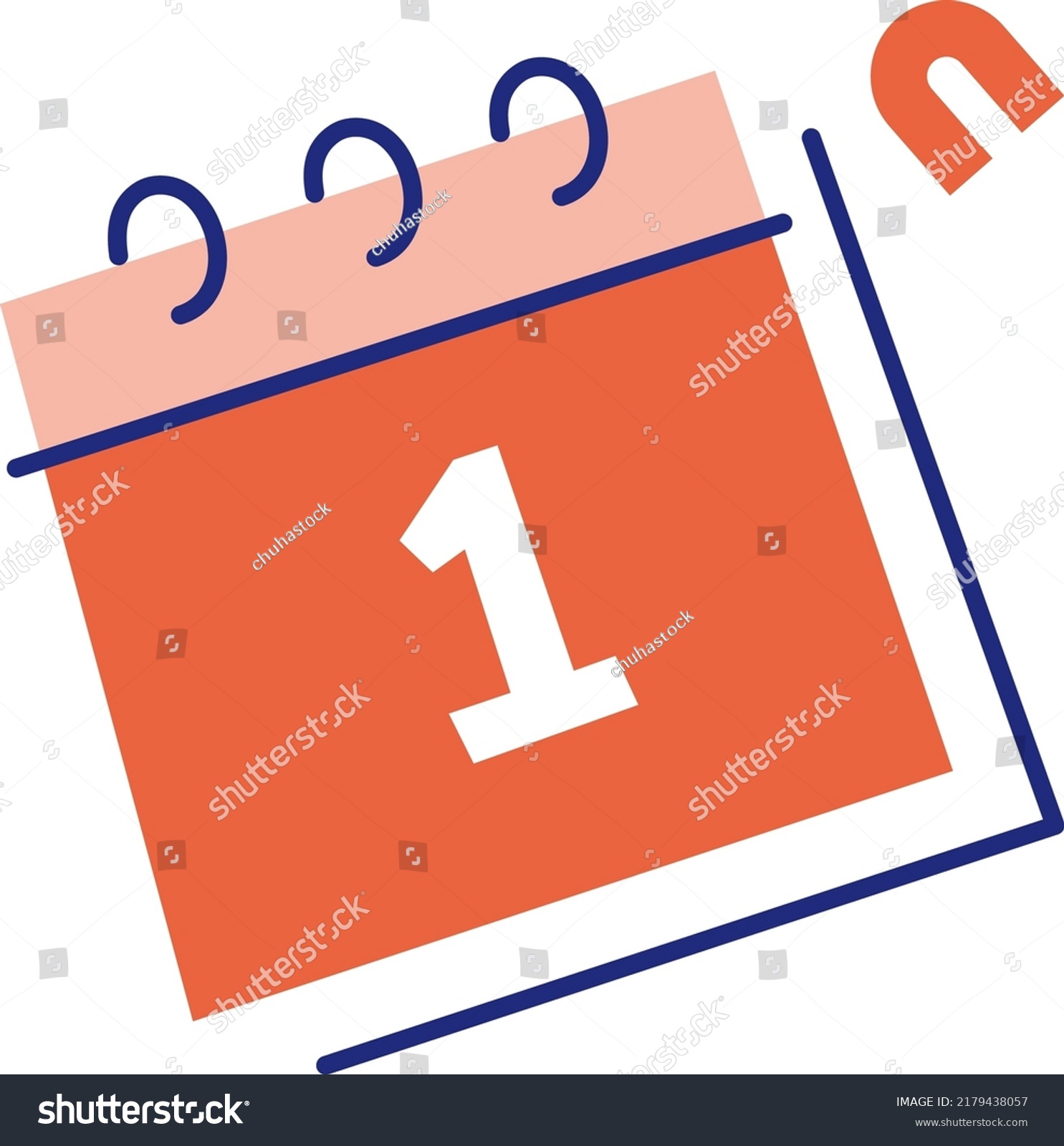 First Day Month Calendar Stock Vector (Royalty Free) 2179438057