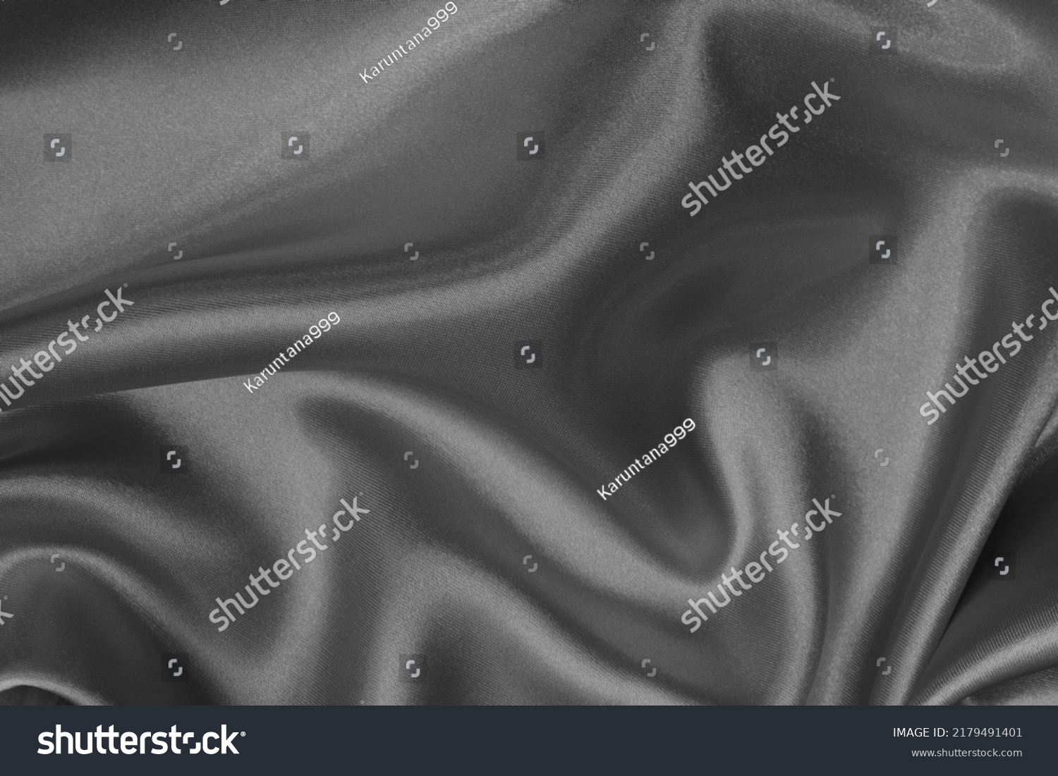 Dark Grey Fabric Texture Background Detail Stock Photo 2179491401