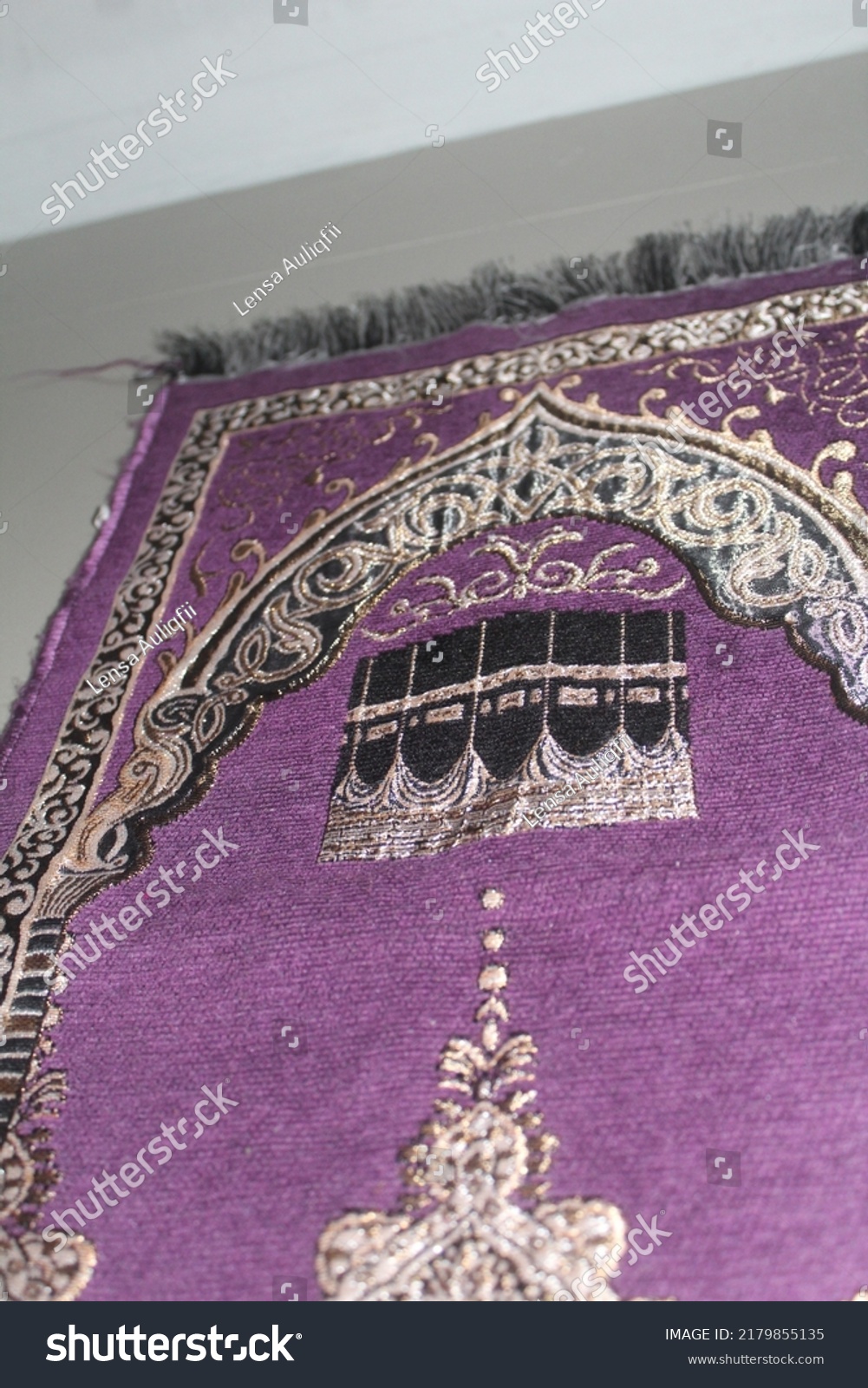 prayer-rug-used-by-muslims-their-stock-photo-2179855135-shutterstock