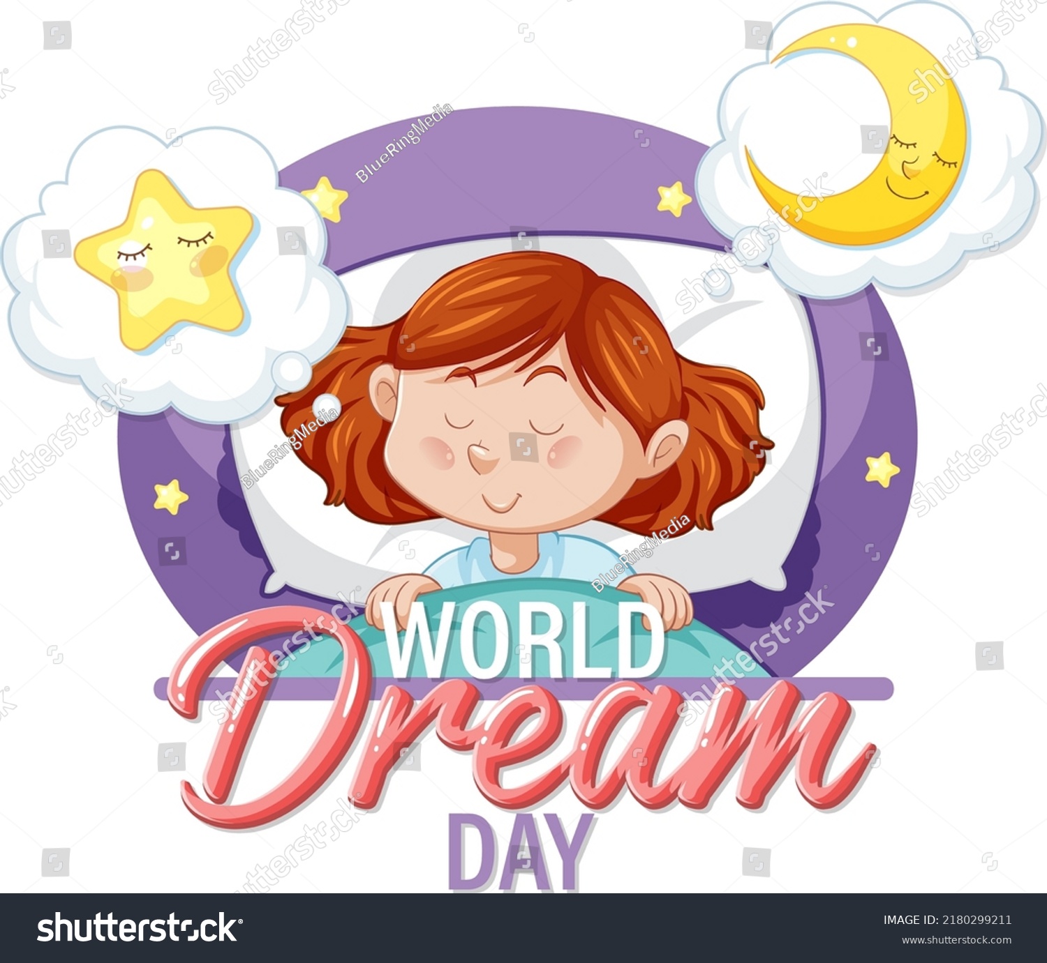 World Dream Day Poster Template Illustration Stock Vector (Royalty Free ...