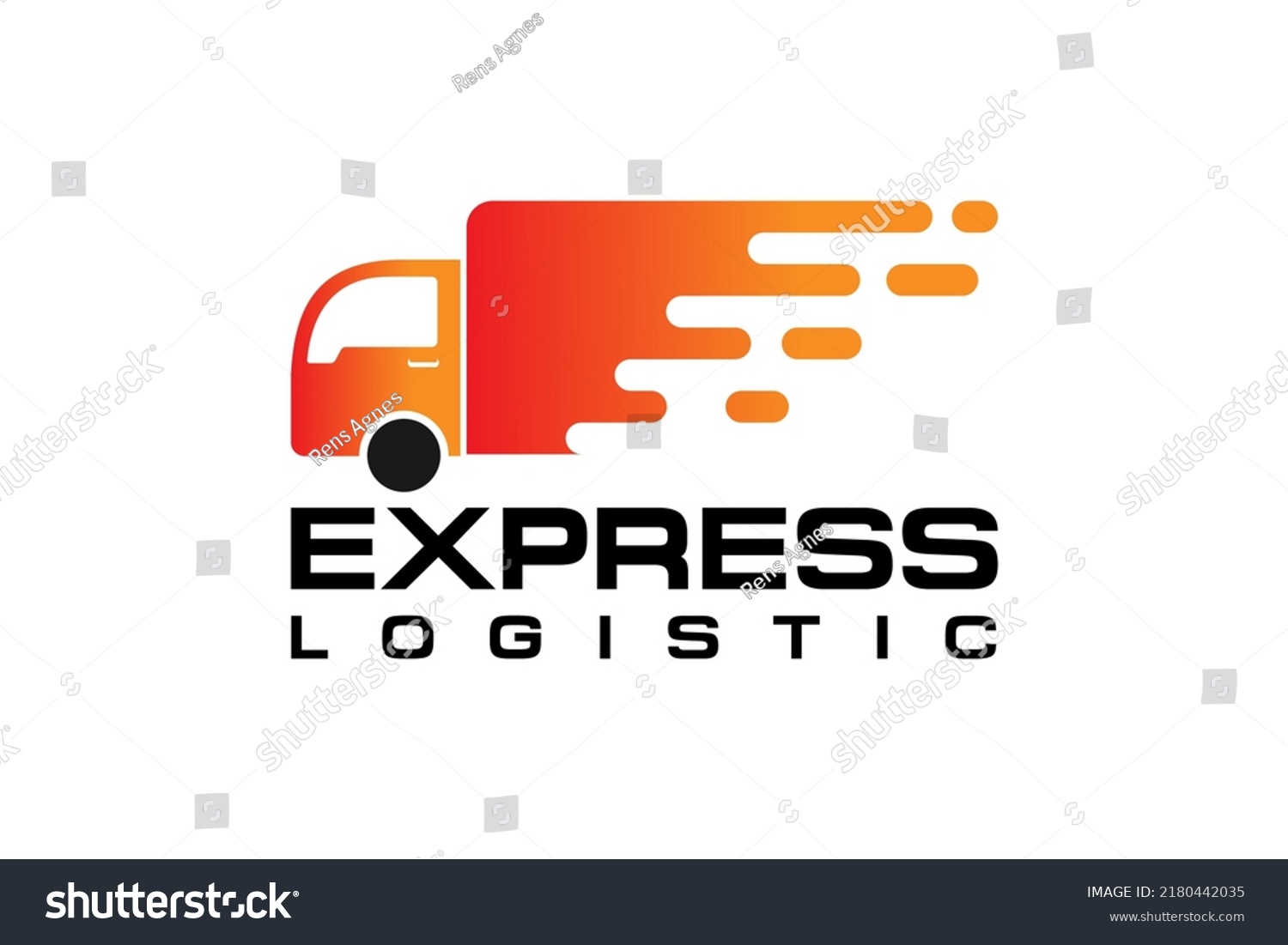 Cargo Delivery Services Logo Design Fast Stock Vector (Royalty Free ...