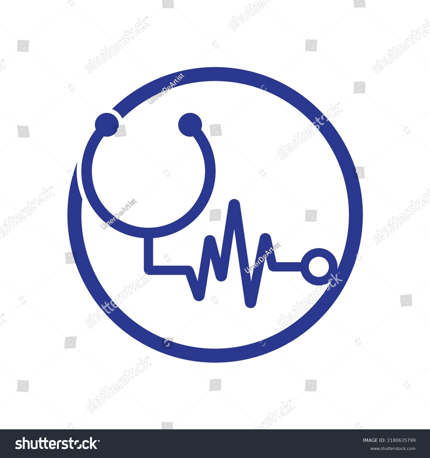 Statoscope Pulse Logo Template Design Vector Stock Vector (Royalty Free ...