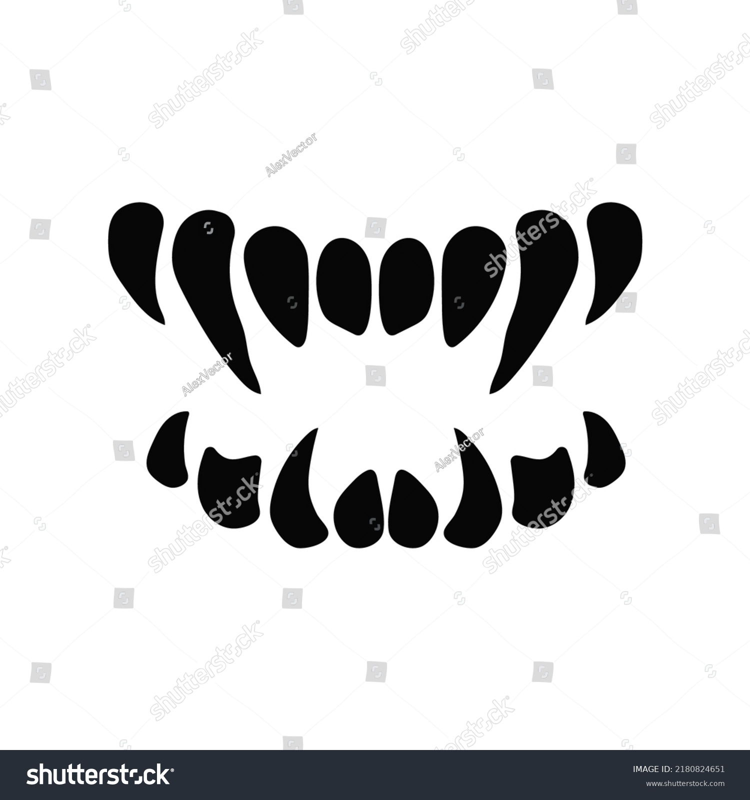 107,541 Cartoon Animal Teeth Images, Stock Photos & Vectors | Shutterstock